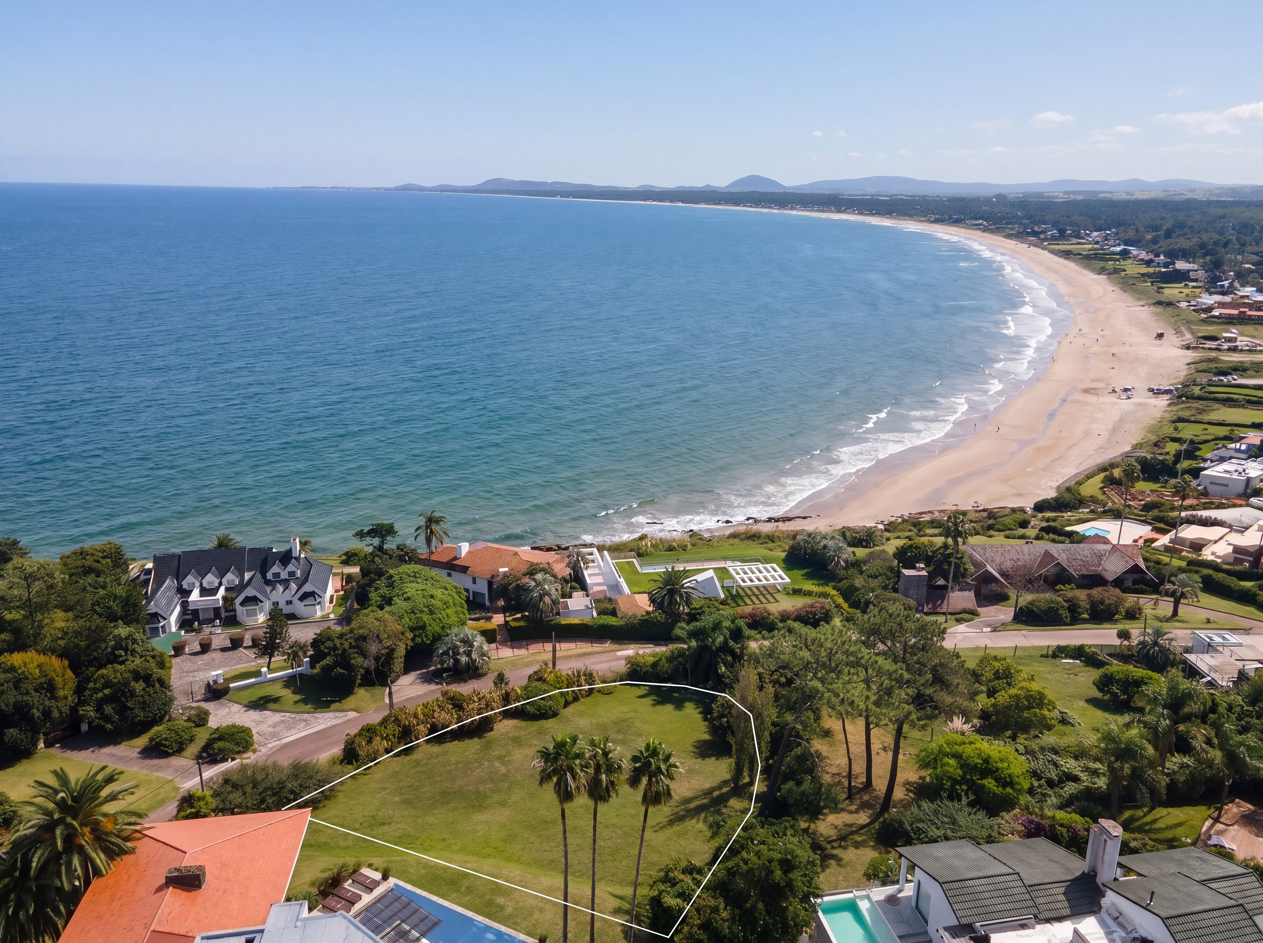 Terreno con espectaculares vistas en Punta Ballena
