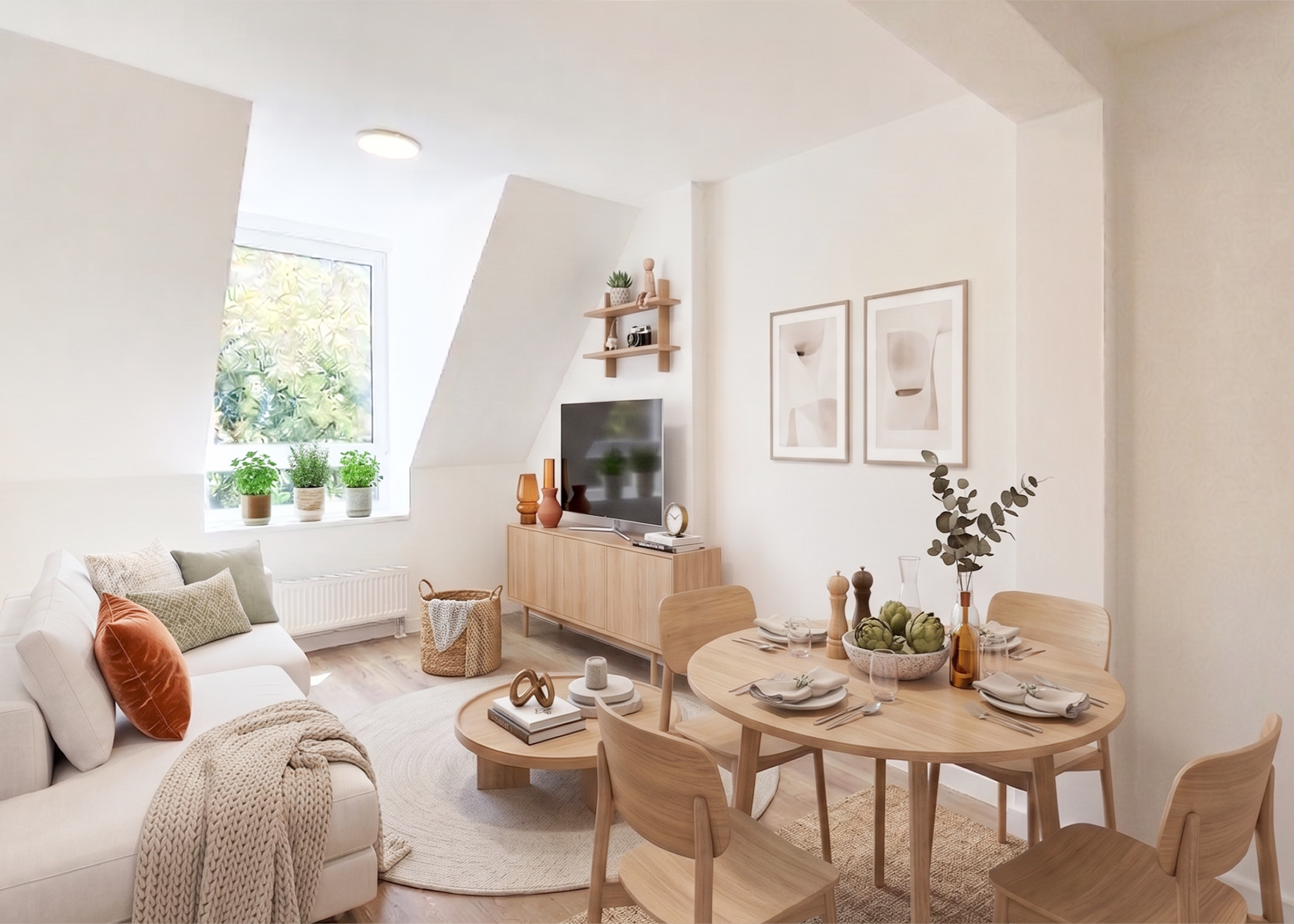 Exklusives City-Apartment mit zwei Zimmern unweit des botanischen Gartens