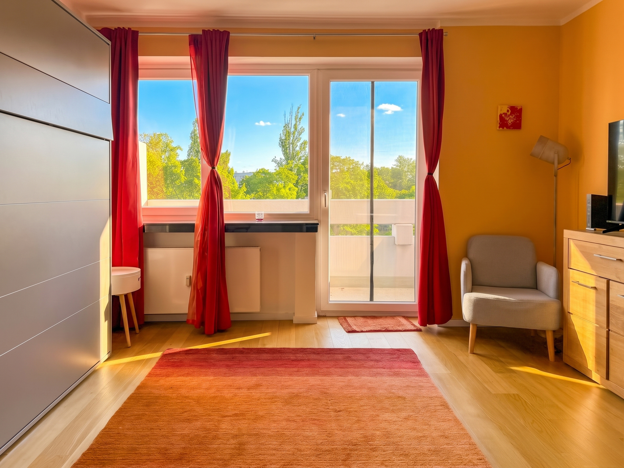 Smart studio apartment near Kurfürstendamm [AI-modified]