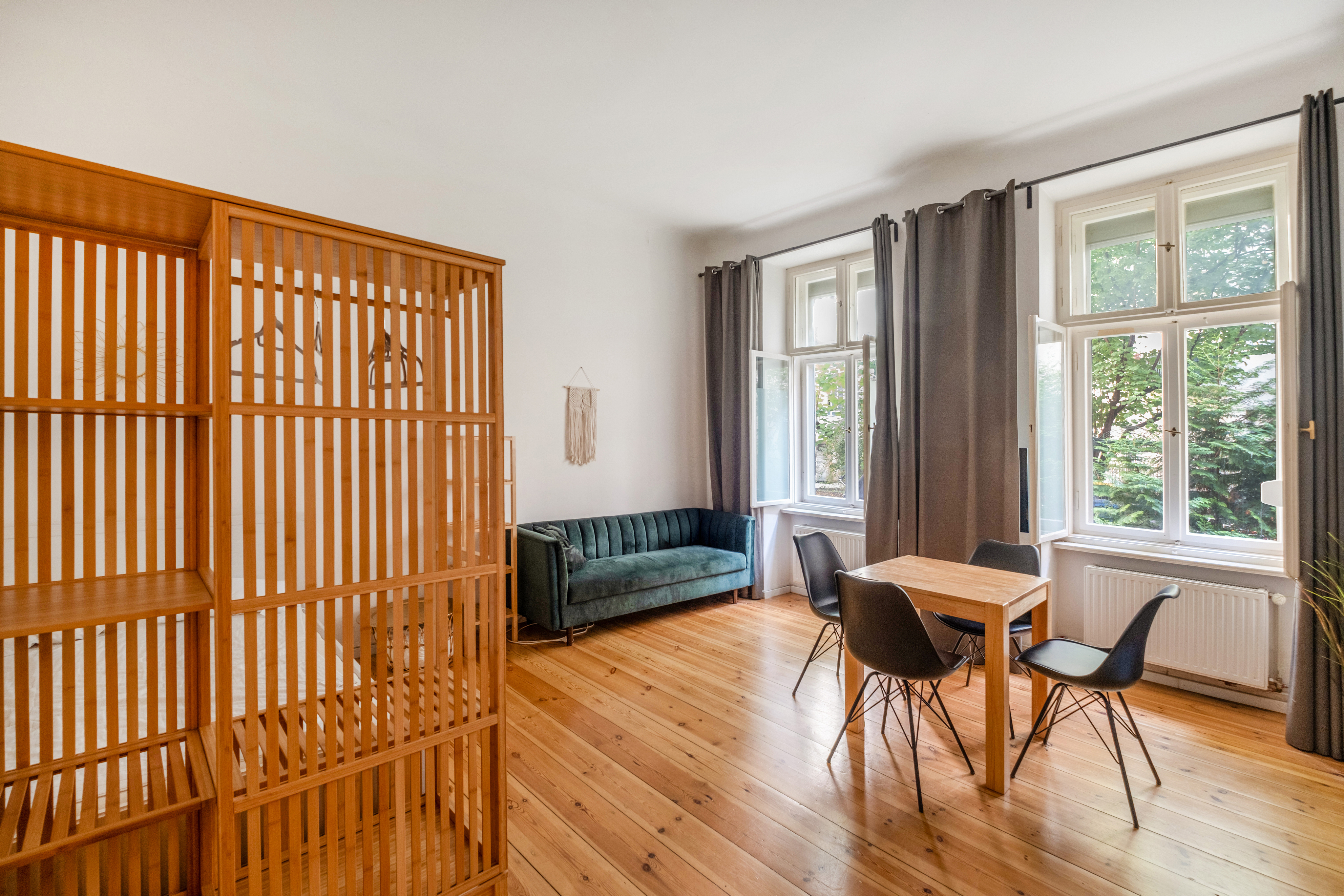 Erdgeschosswohnung zum ruhigen Innenhof im Donaukiez