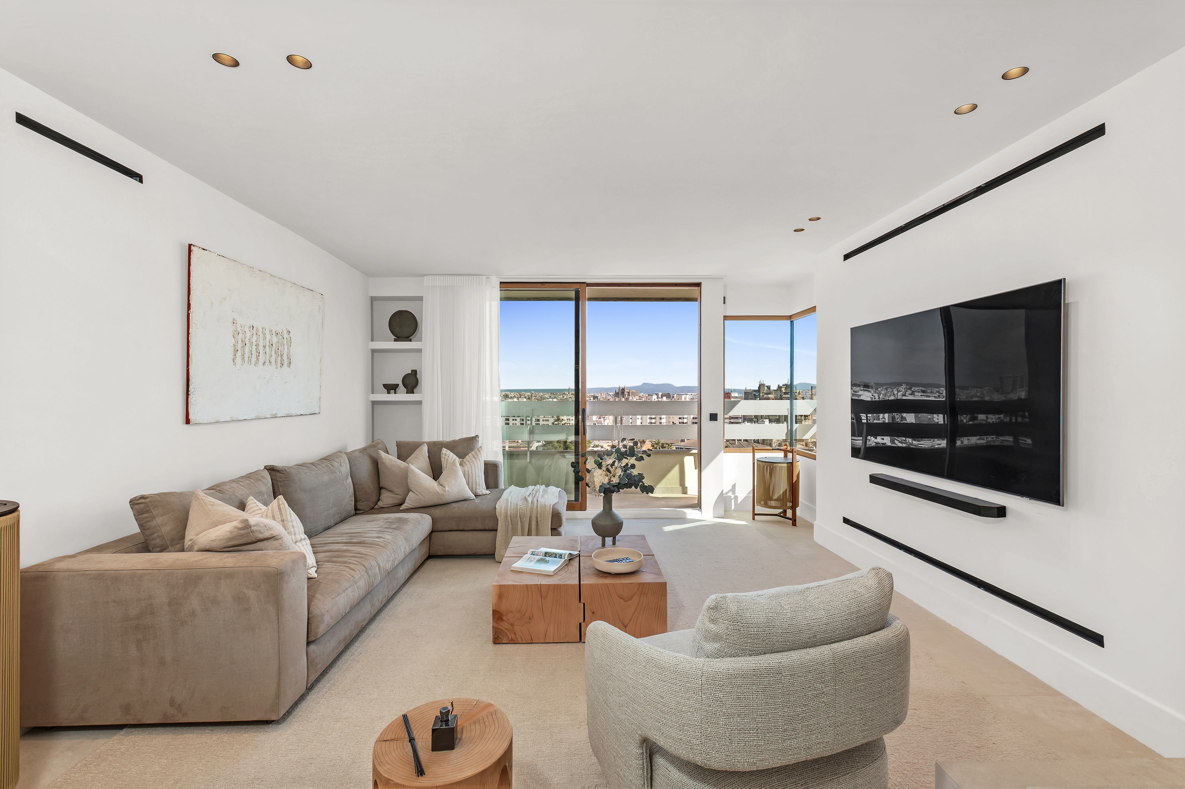 Luxury Refurbished Penthouse in Son Armadams with Panoramic Views
