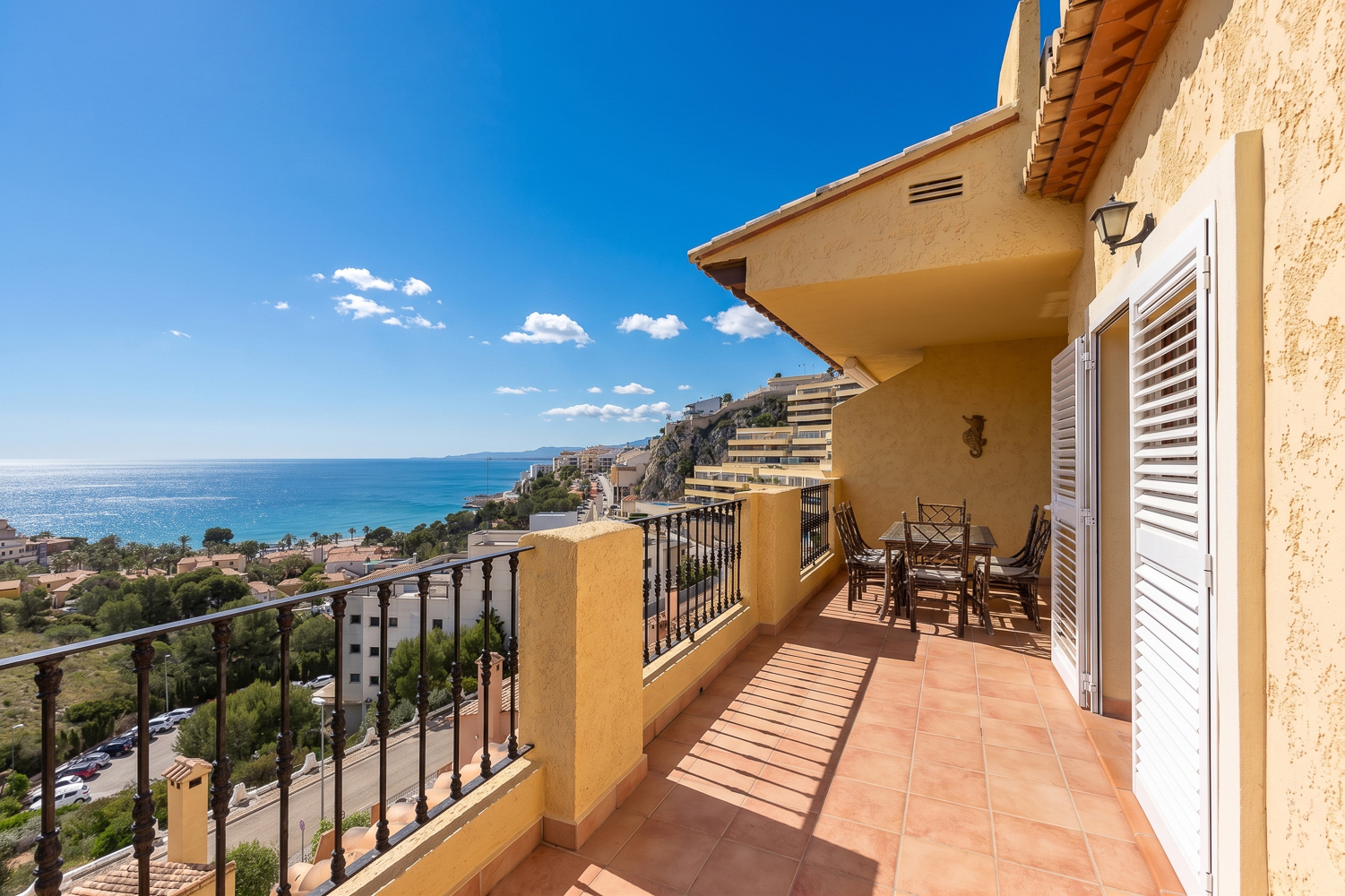 A lovely house with sea views