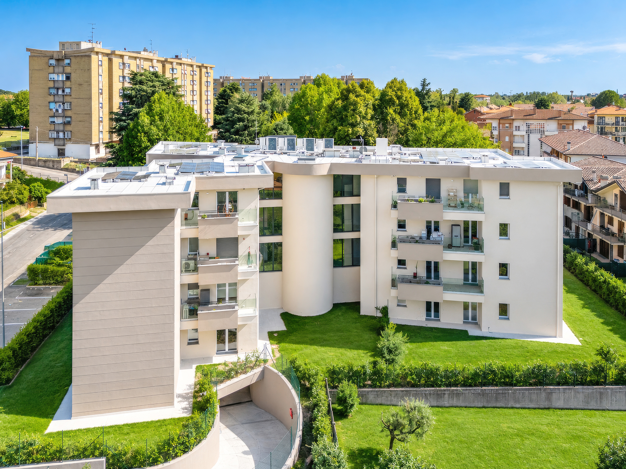 Solaro 54 – Contemporary three-room flats with terraces and balconies