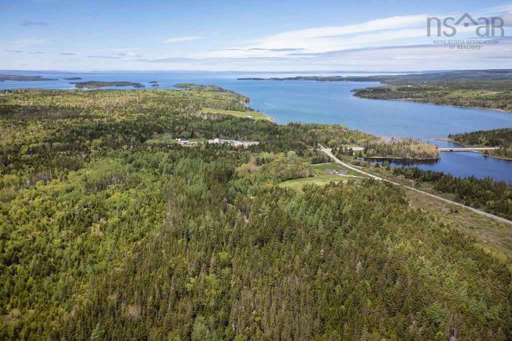 With distant views of the famed Bras D'Or Lakes