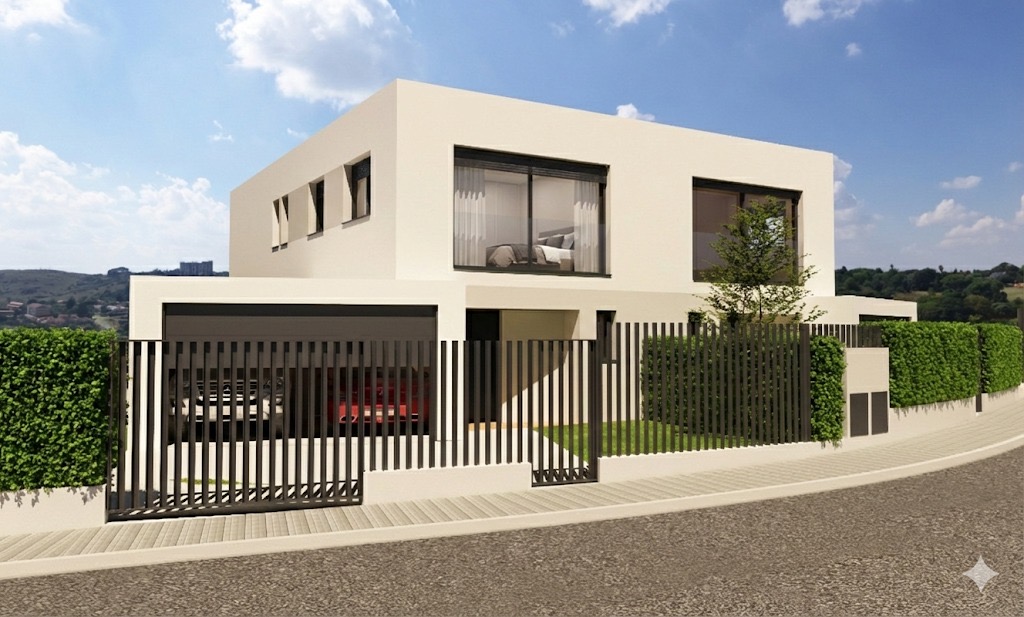 Obra nueva en Ullastrell con jardín, terraza y opción de piscina