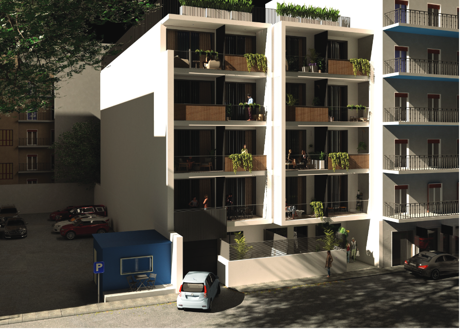 4th floor apartment 34sq.m. in Museum area ideal for Golden Visa