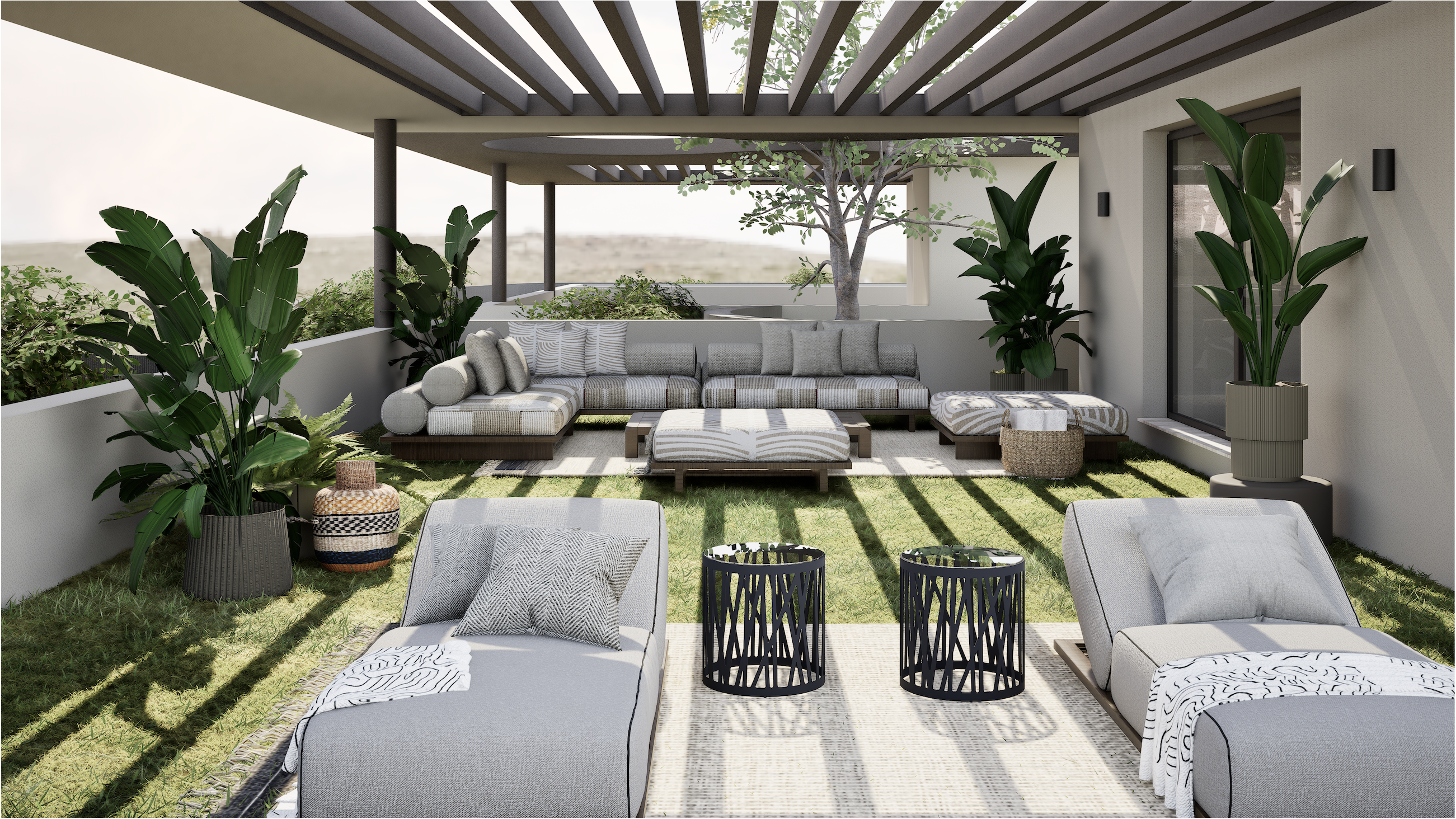Exclusive penthouse maisonette 153 s.m with hellenico view in Golf Glyfada