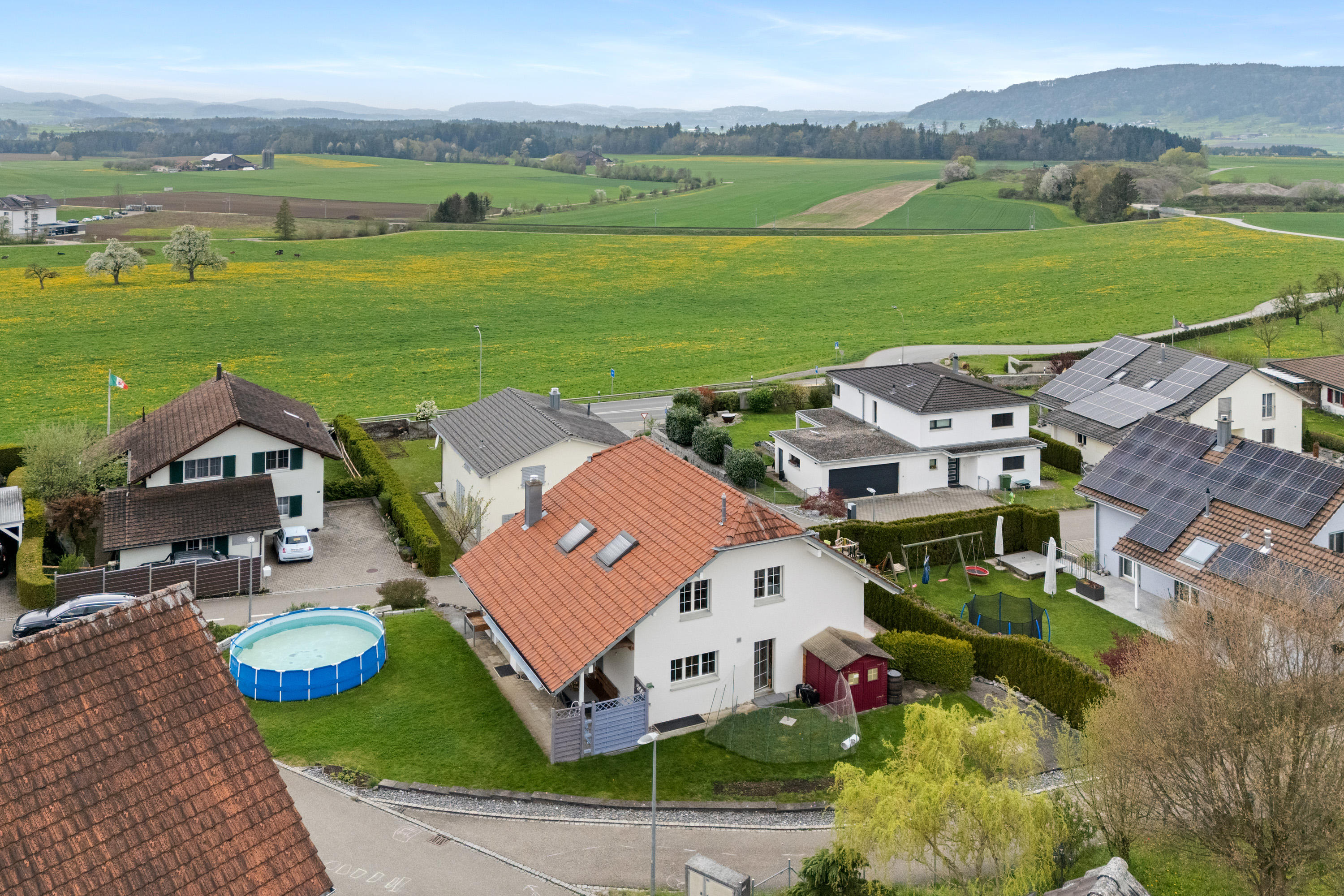 Wohnqualität in ländlicher Umgebung