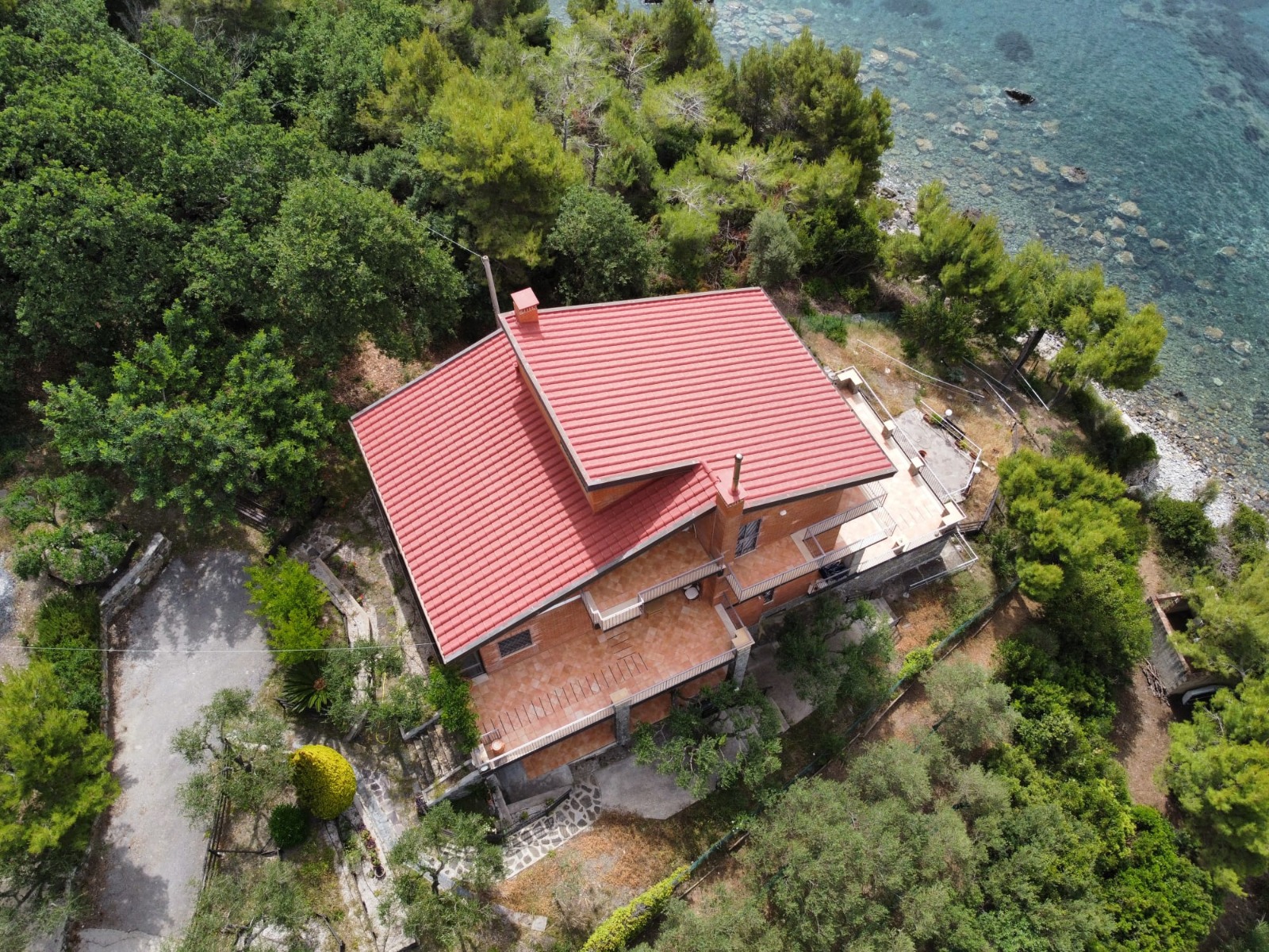An exclusive coastal residence along the Cilento Coast
