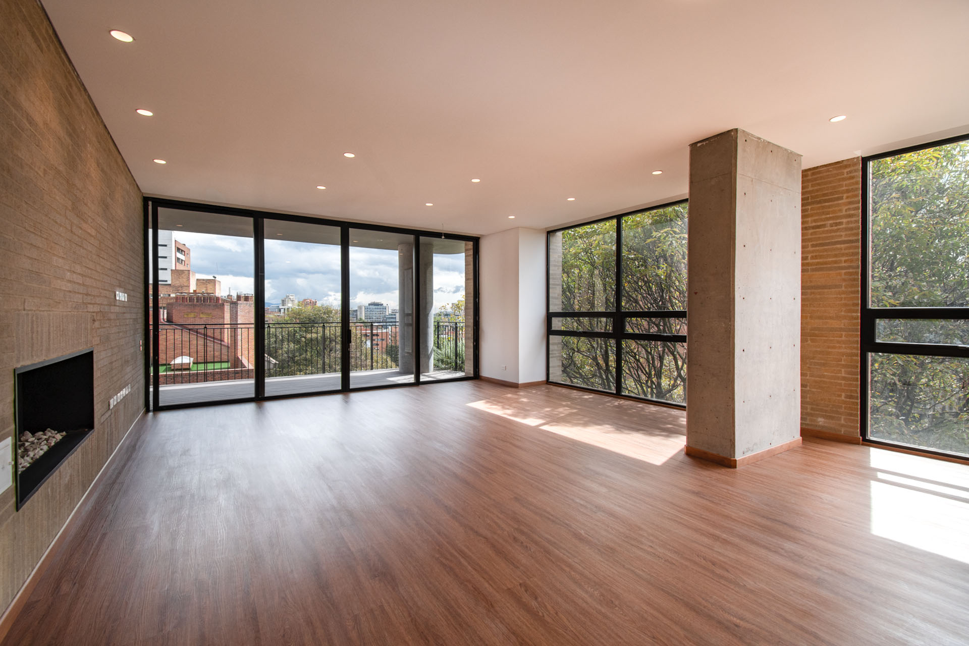 Apartamento con terraza para estrenar en arriendo en La Cabrera
