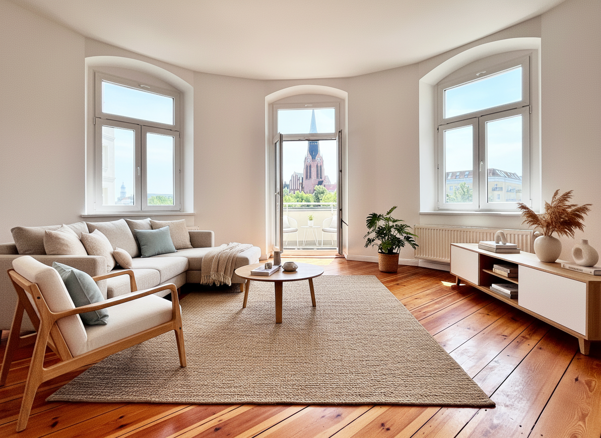 Saniert & bezugsfrei: 3-Zimmer mit Balkon