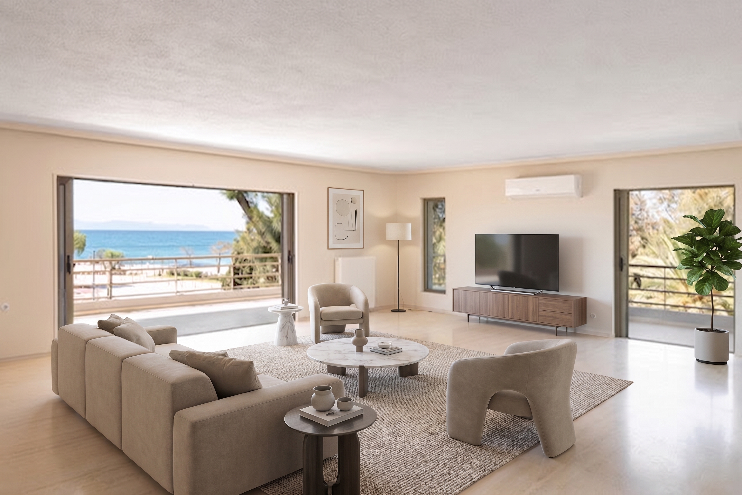 Διαμέρισμα με θέα θάλασσα 167 m²