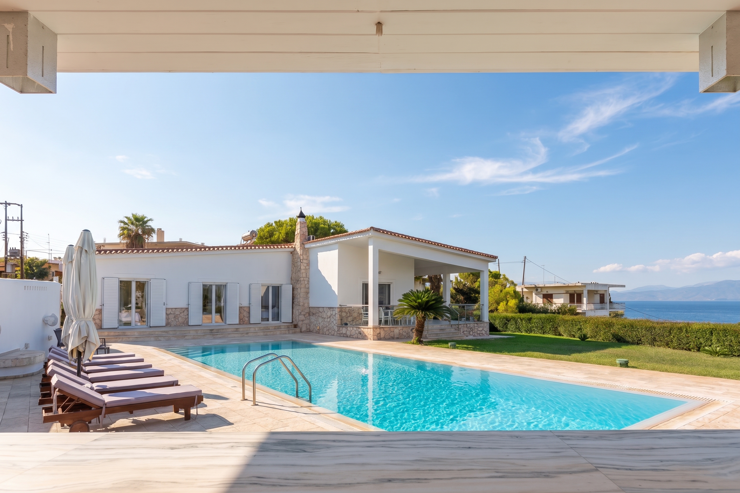Fully renovated 190 sq.m. residence with 4 bedrooms & panoramic views in Kato Diminio, Korinthia