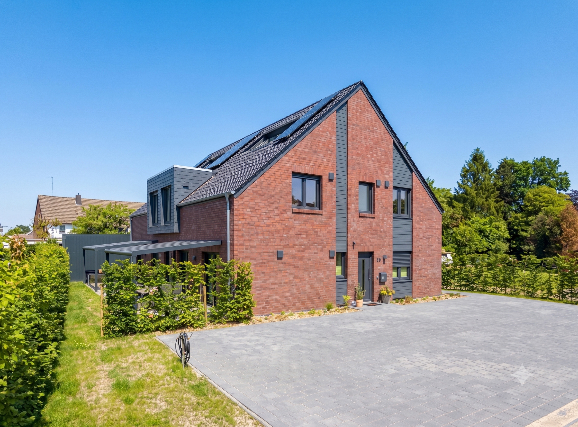 Exklusive Neubauwohnung im Obergeschoss mit sonniger Loggia in zentraler Lage von Bockhorn