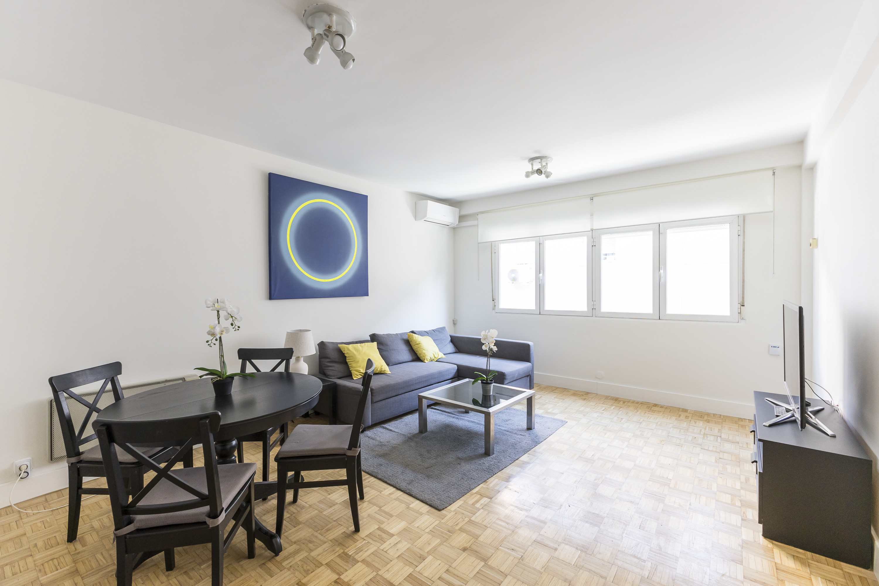 Practical apartment ready to move into in Chamartín. Fully furnished