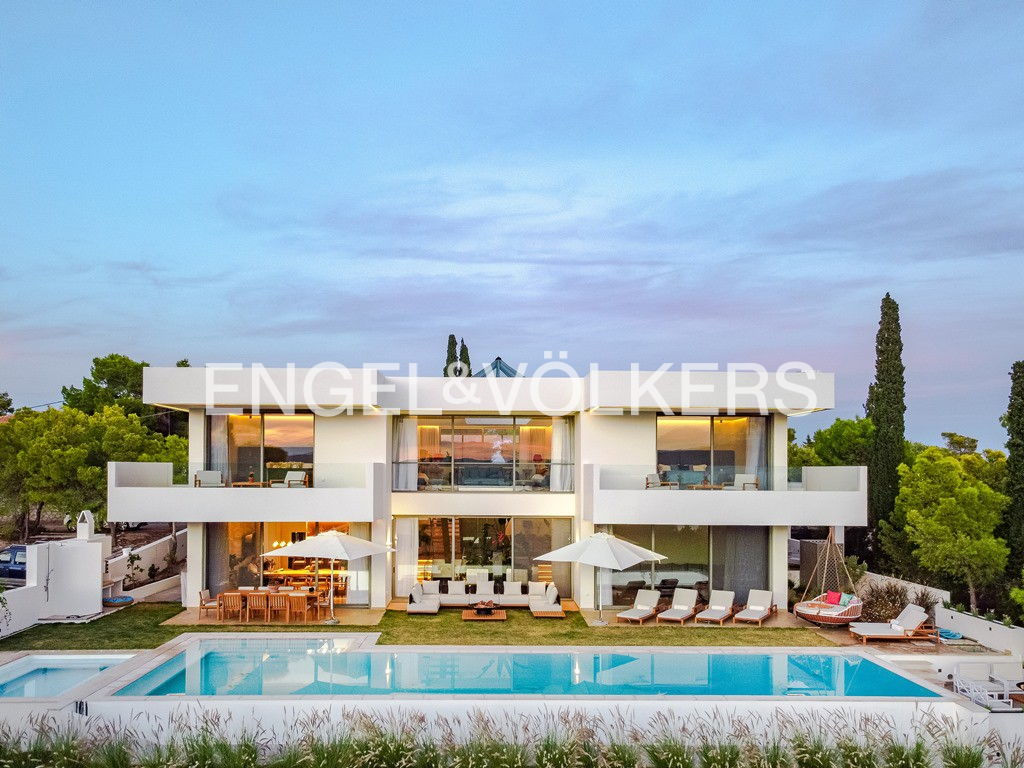 Newly Built Villa with Panoramic Sea Views, Porto Heli