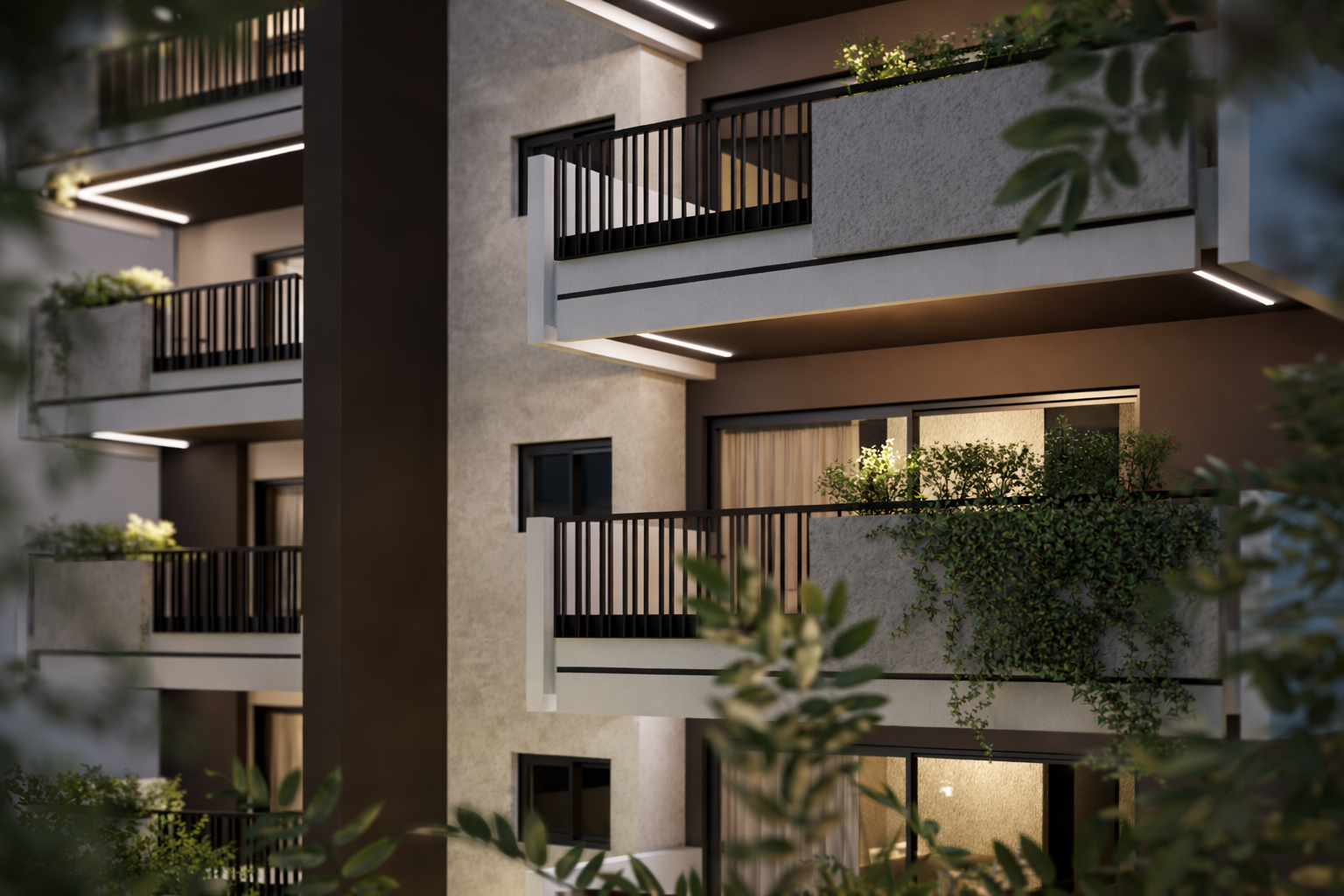 Luxurious apartment of 61 sq.m. in Chalandri