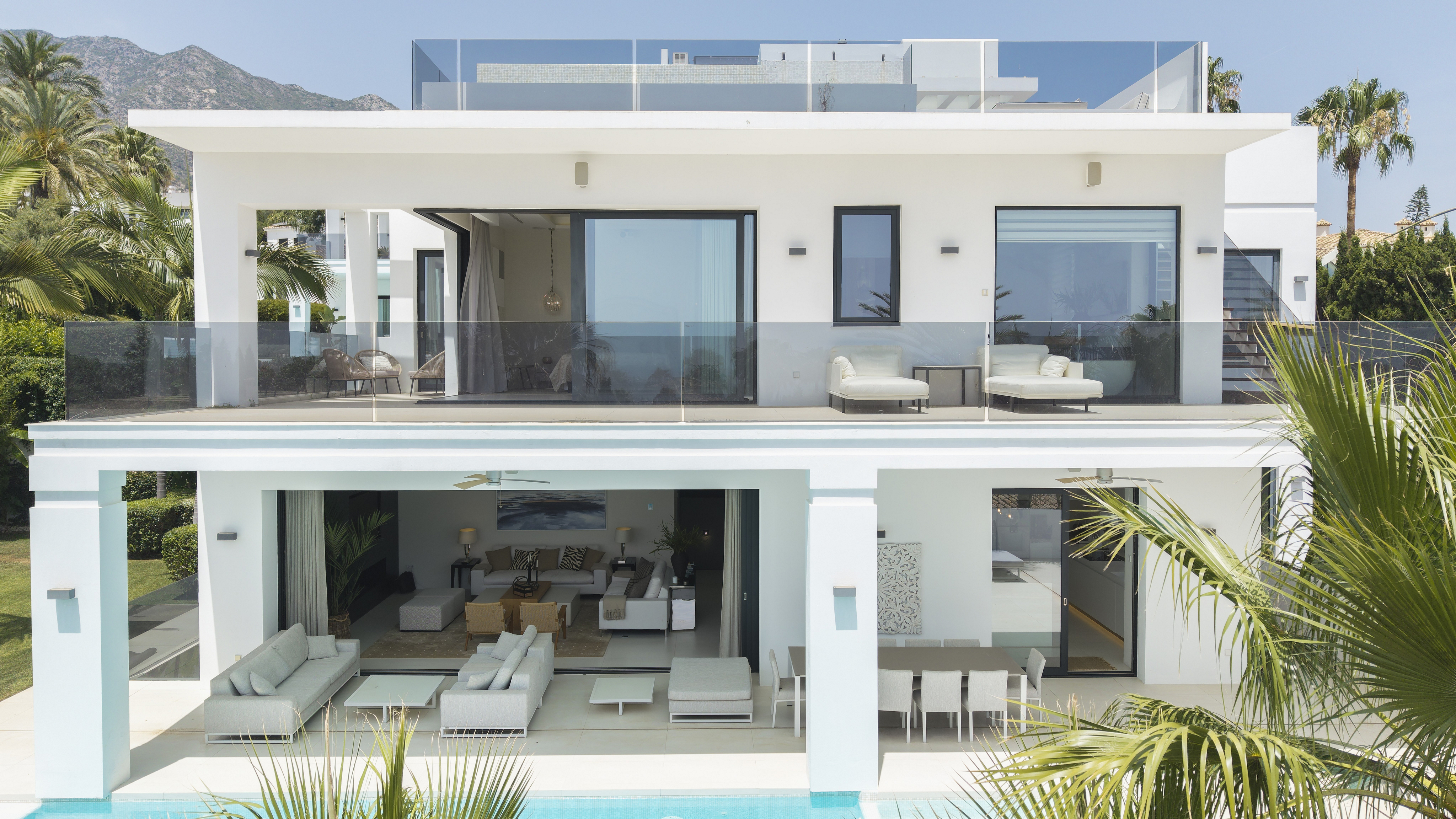 Contemporary Designer Villa With Spectacular Sea Views On Marbella’s Golden Mile