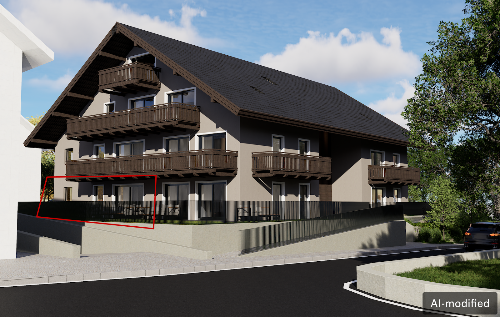 Attraktive Neubauwohnung für Ansässige in sonniger Lage von Olang