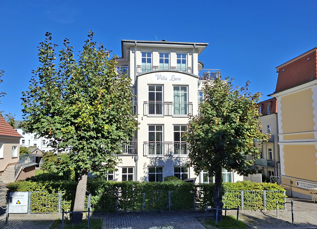 Penthouse mit Meerblick und umlaufender Dachterrasse in Seebad Ahlbeck