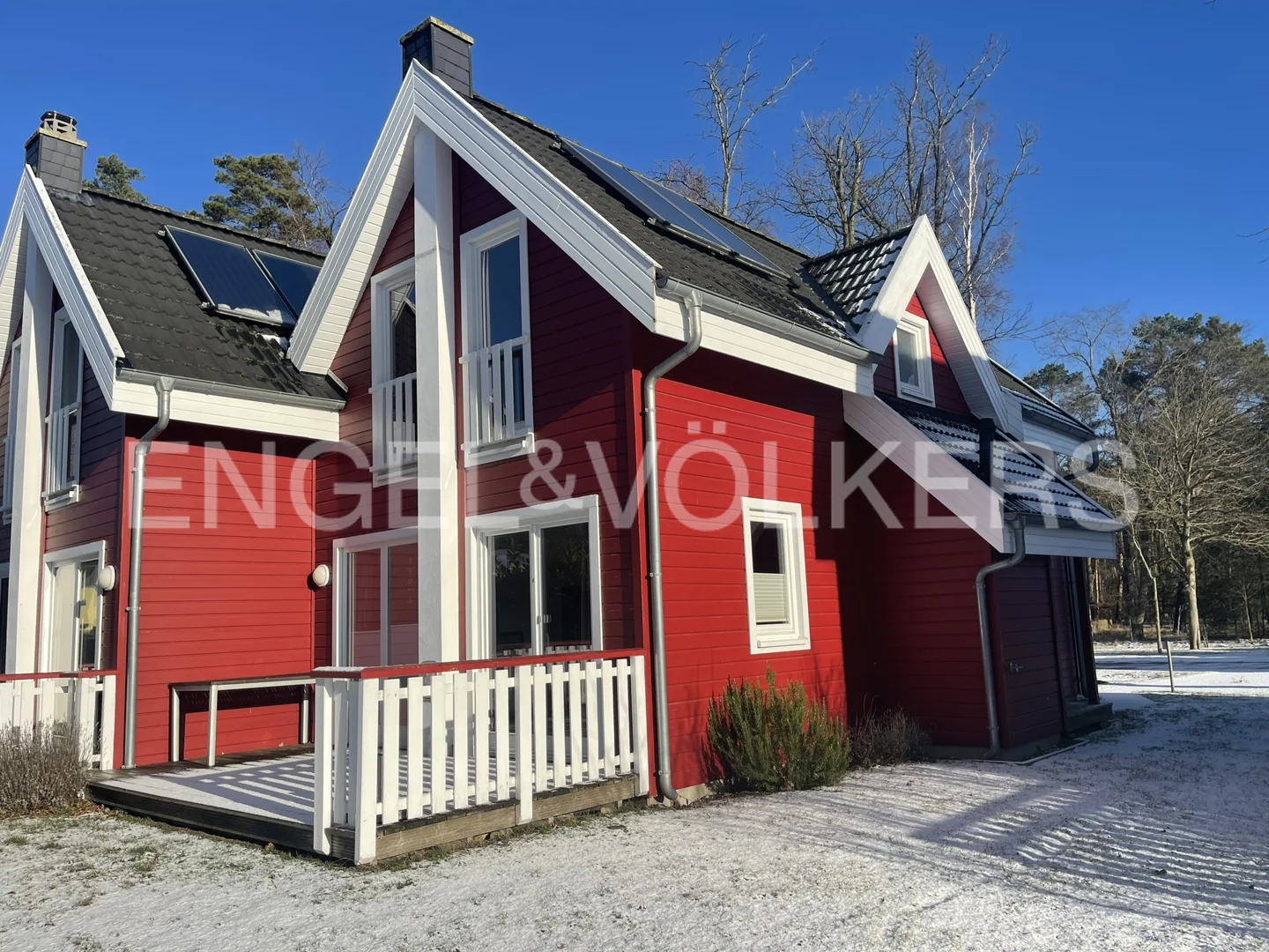 Doppelhaushälfte im skandinavischen Stil zur Ferienvermietung