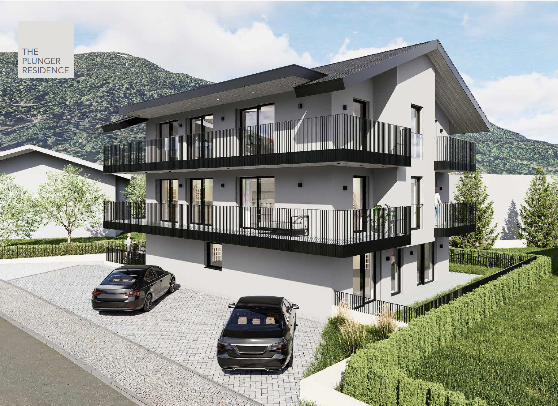 Konventionierte Gartenwohnung in Olang [KI-modifiziert]