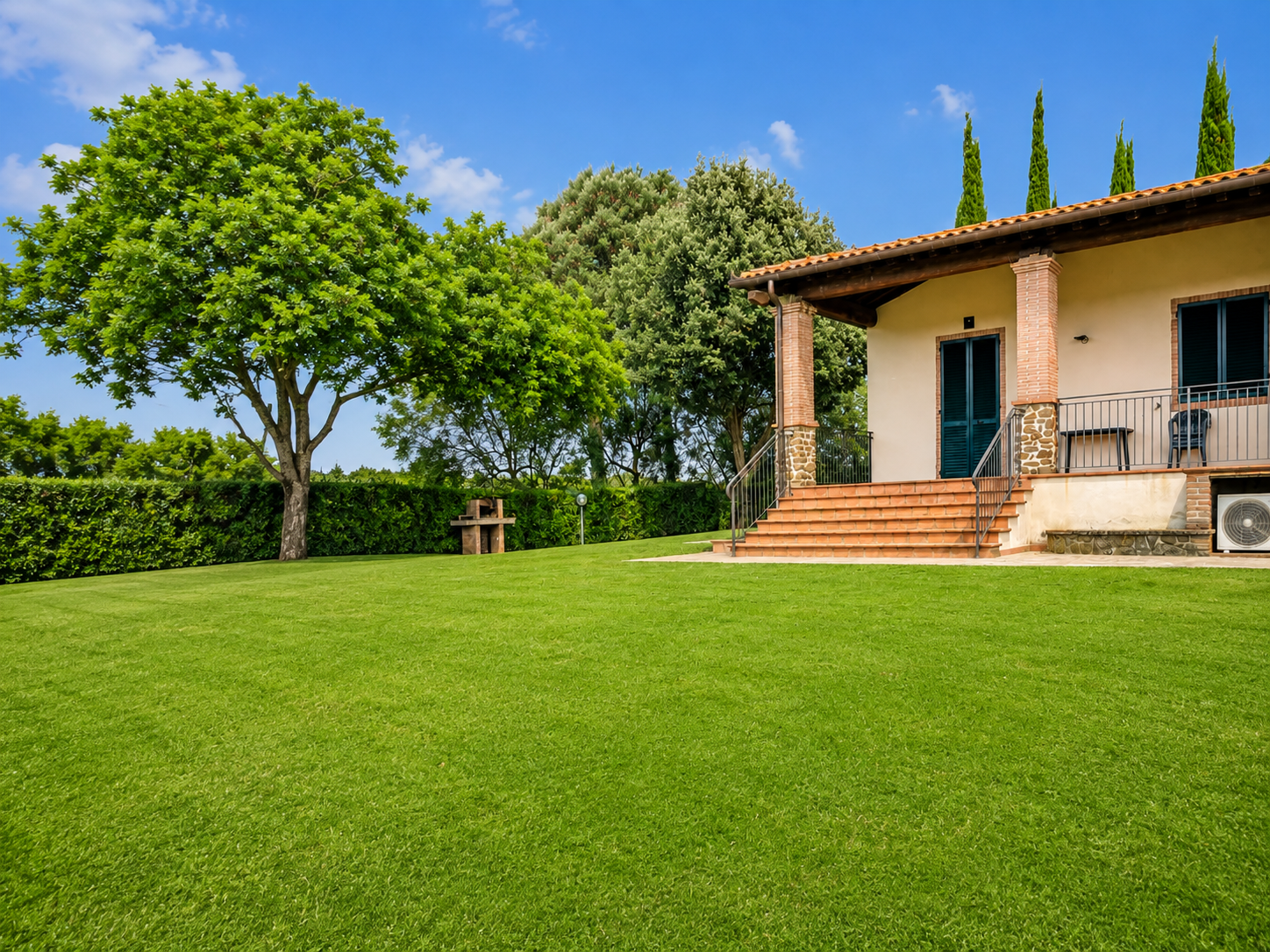 Small villa with private garden