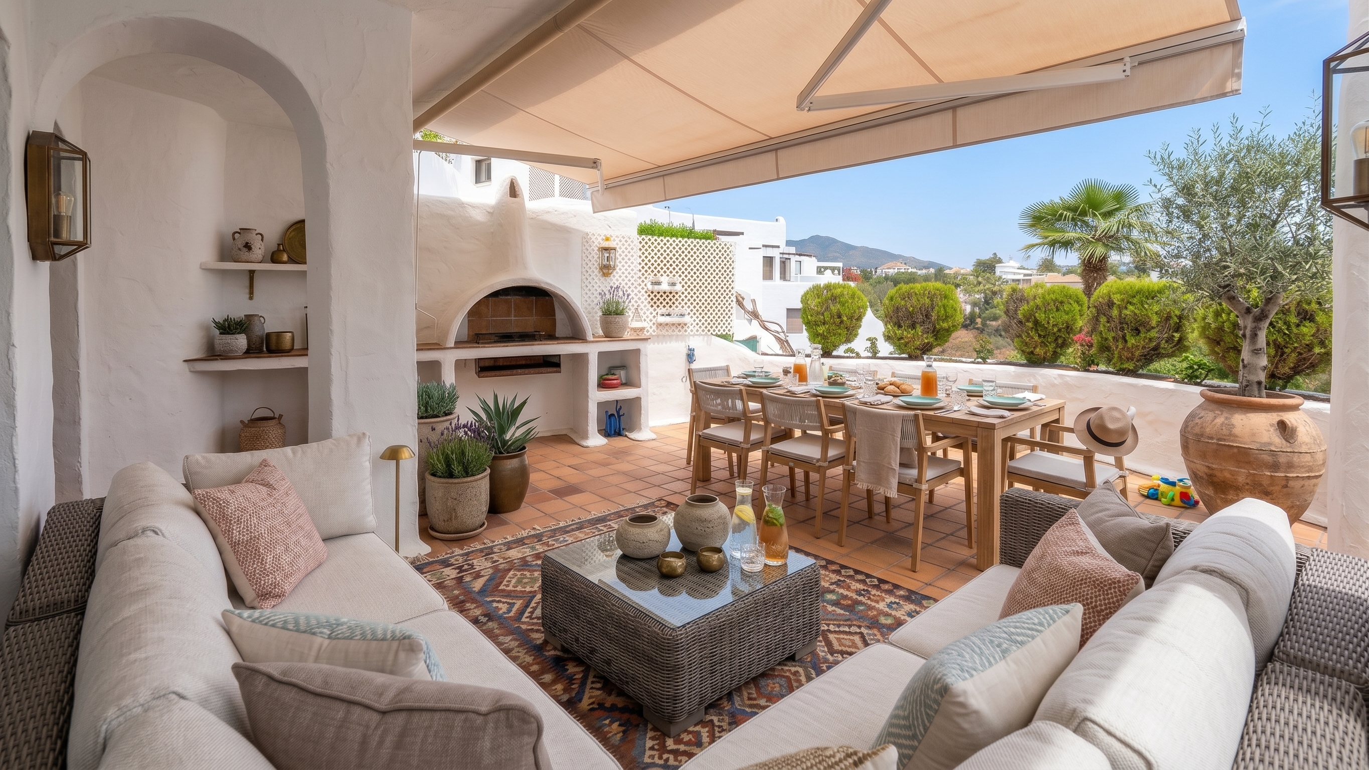 Maisonettewohnung in Lomas de Marbella Club mit großer Terrasse