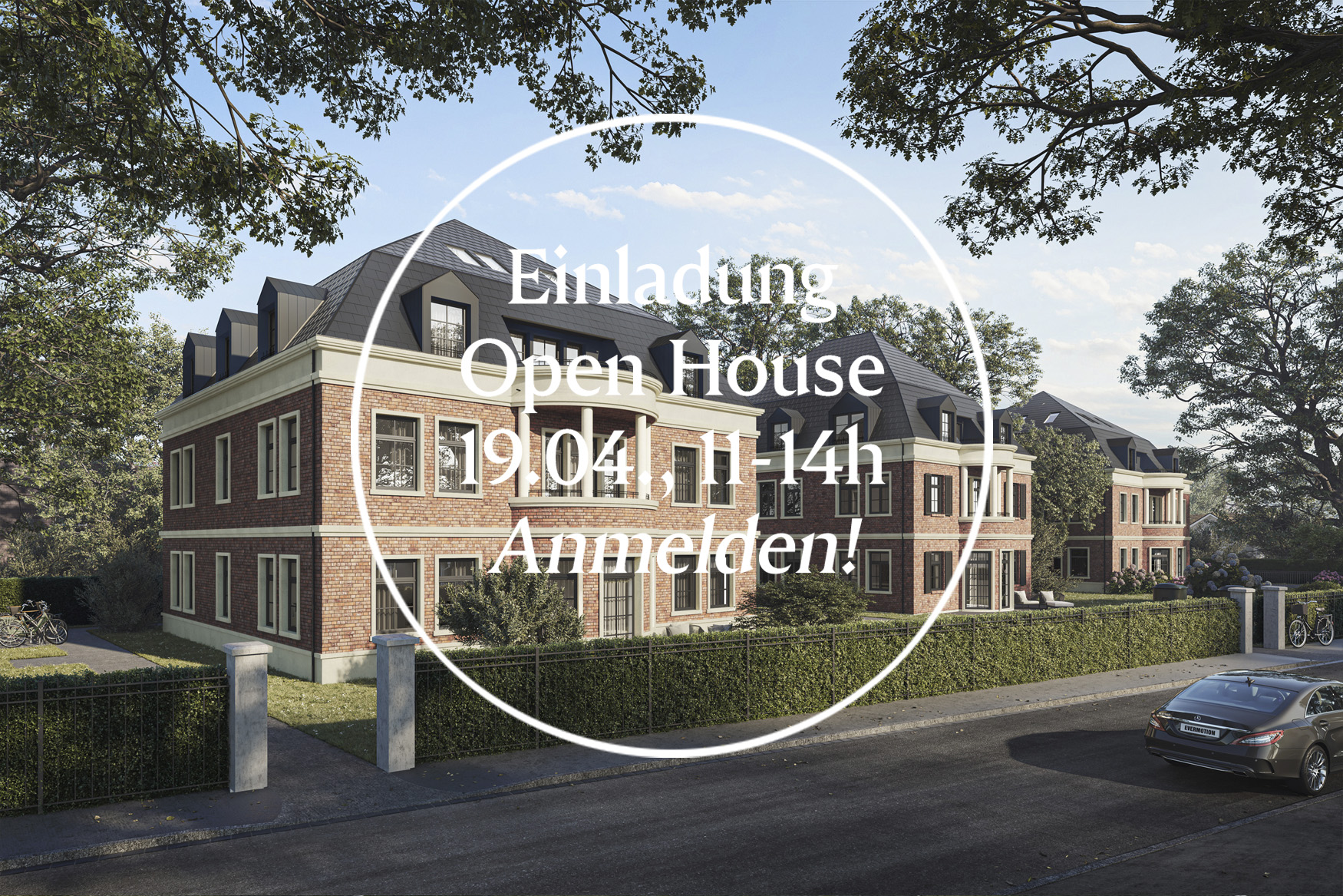 OPEN HOUSE AM 19.04.* Architektur trifft Ruhe