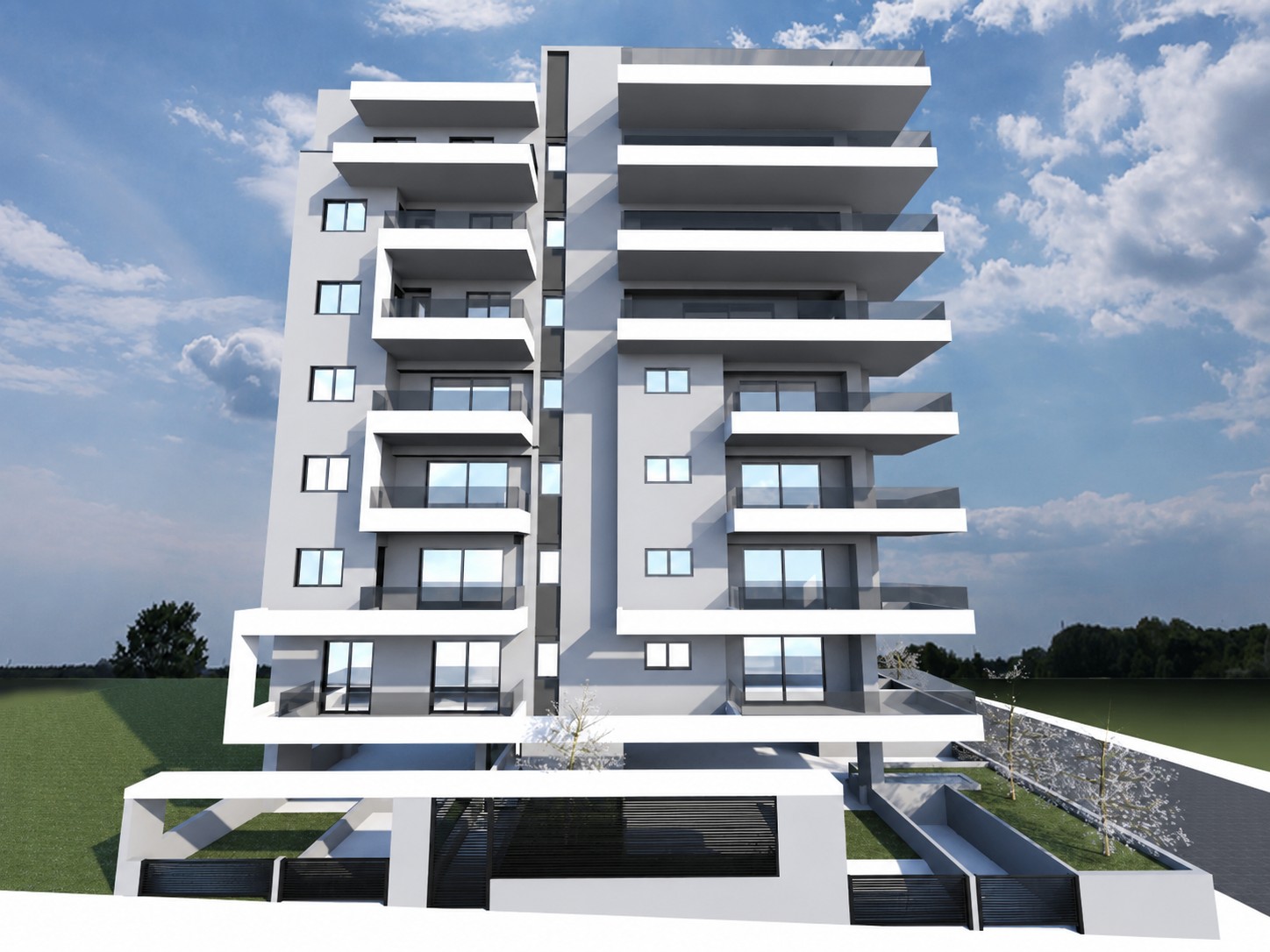 Modern 106 sq.m. apartment with 2 parking spaces and a storage room