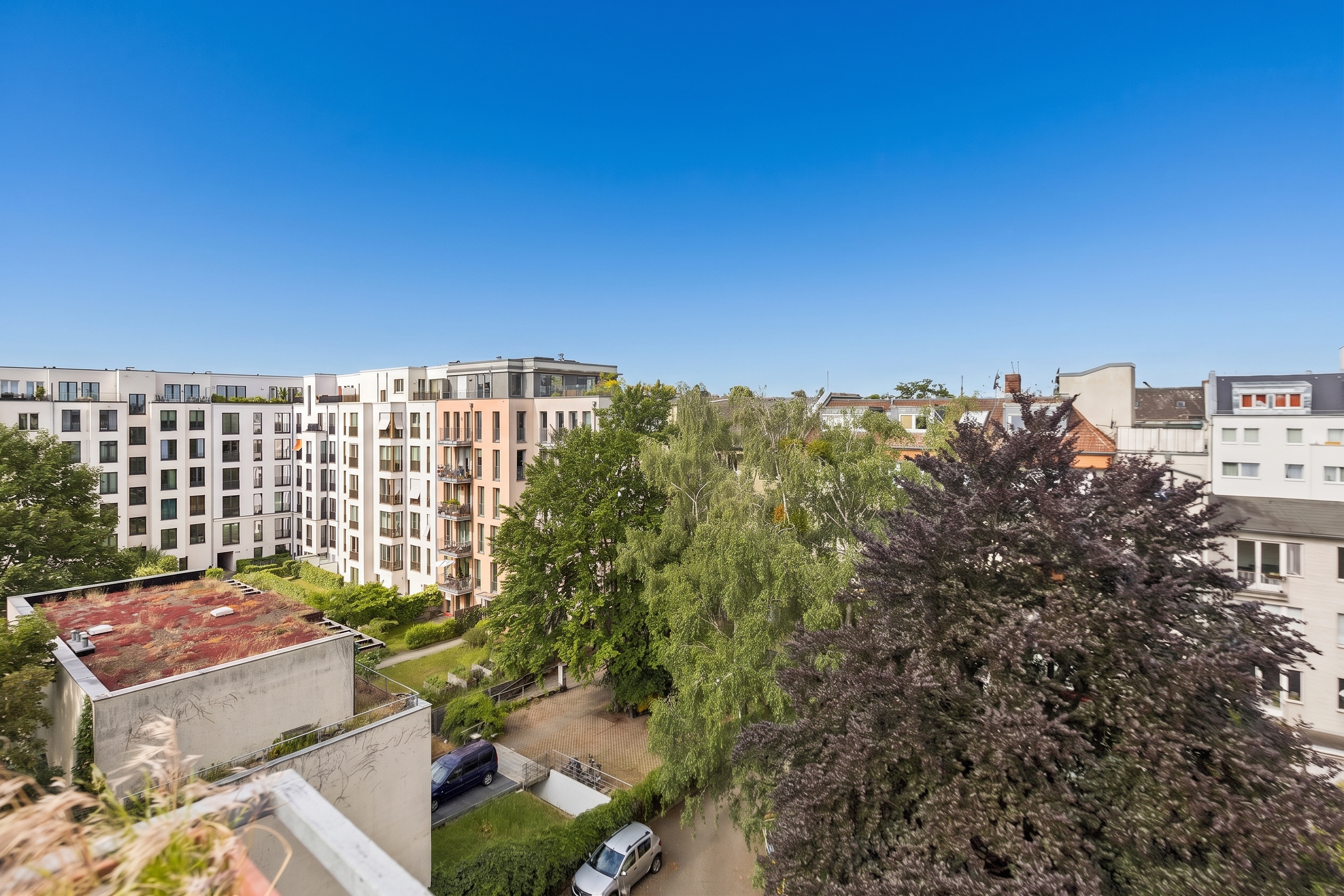 Dachgeschosswohnung im Gierkekiez mit Terrasse und Weitblick