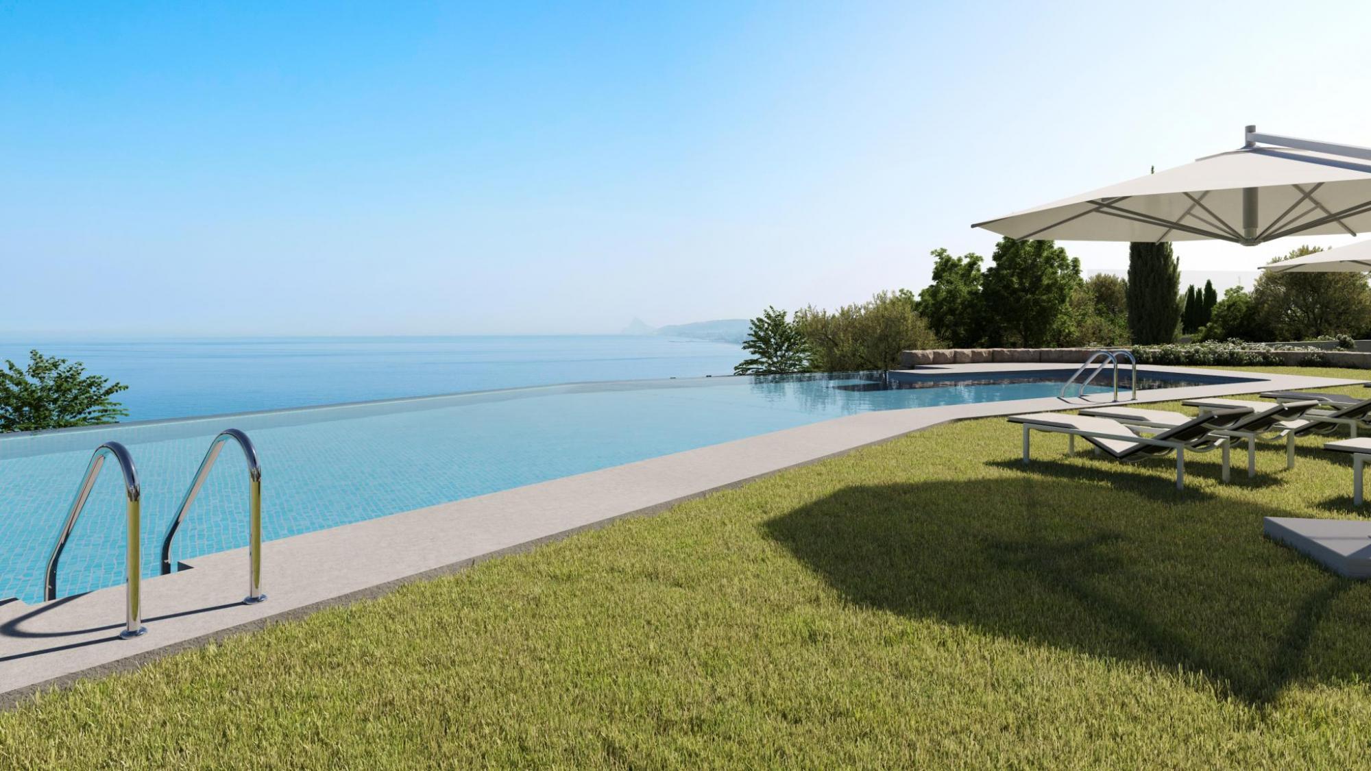 New Apartments with Sea view in Casares Costa