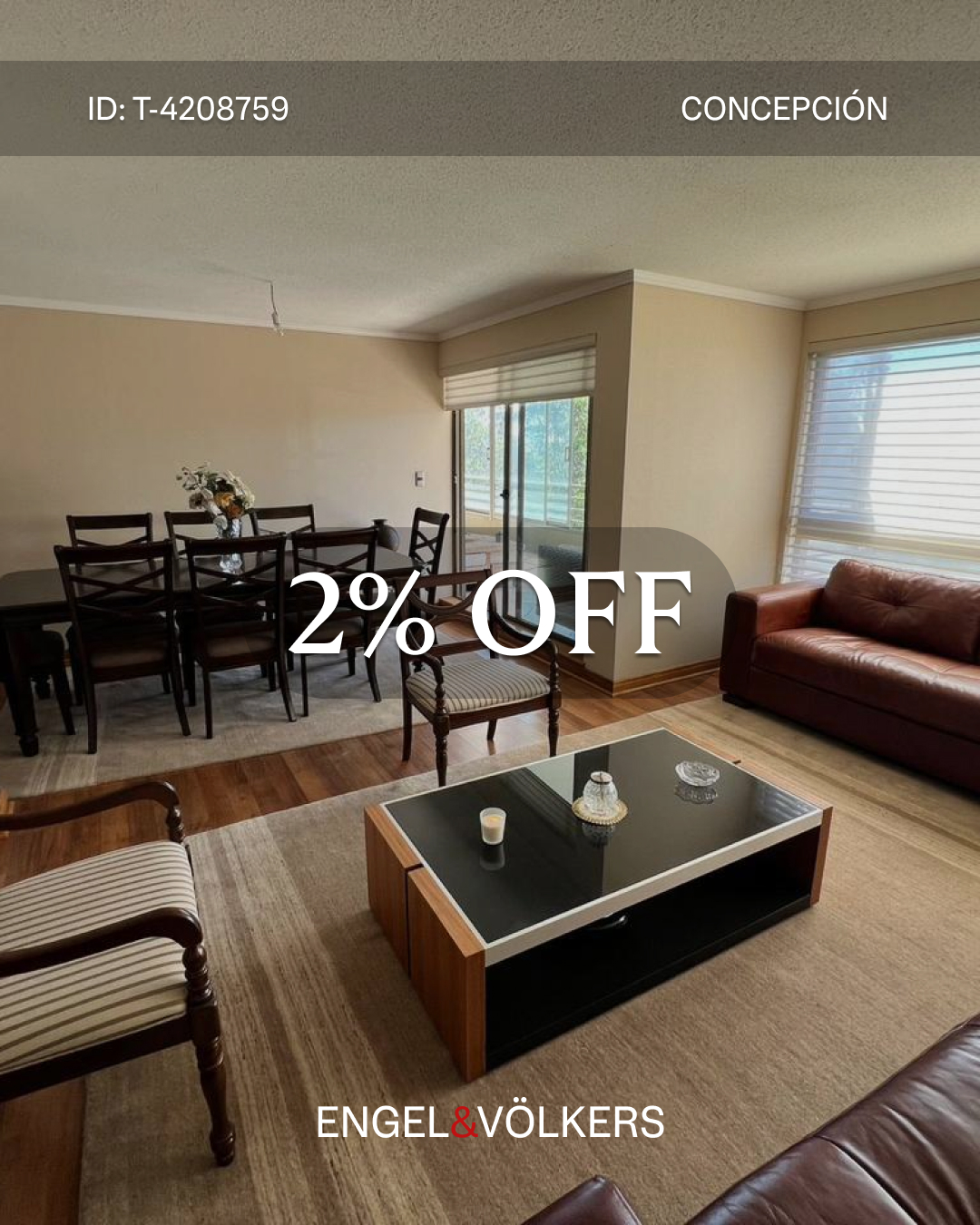 Departamento en venta con hermosa vista