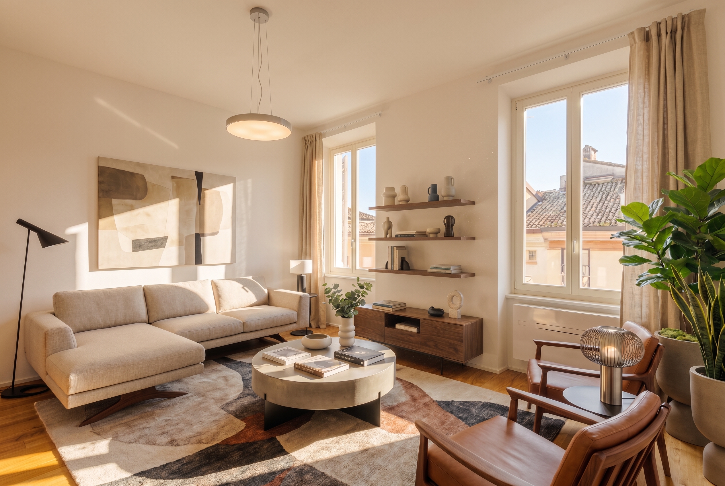 Bright and elegant renovated flat [KI-modifiziert]
