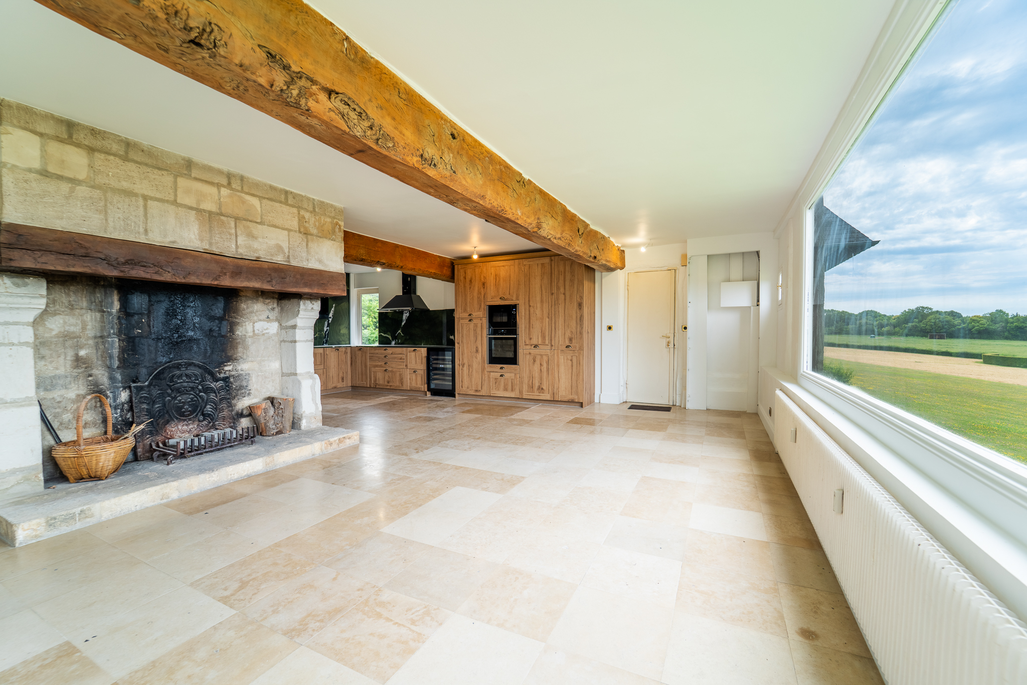 Les Hauts de Deauville: panoramic sea and countryside view, 76 m²