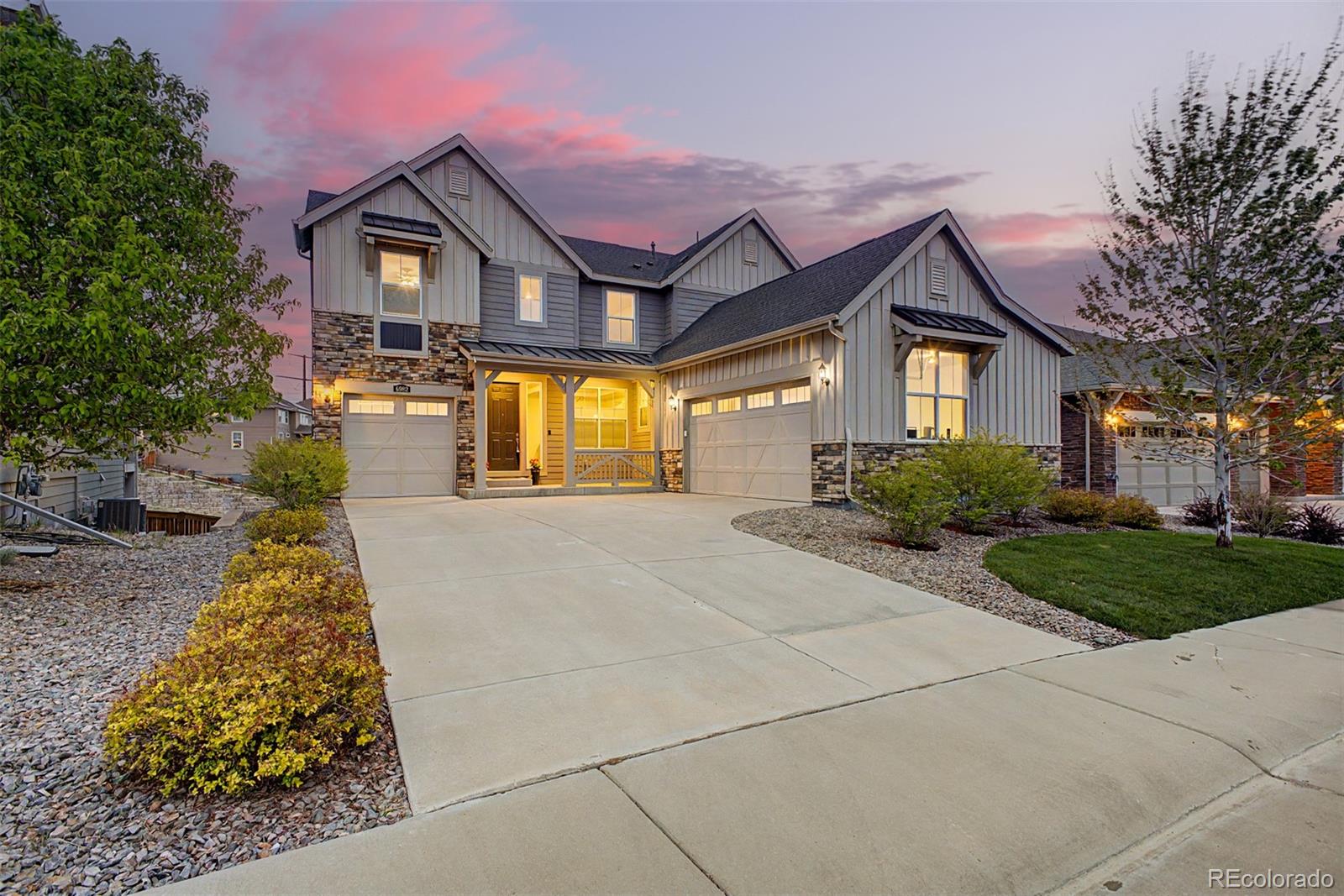 Refined Castle Pines Luxury Backing Open Space