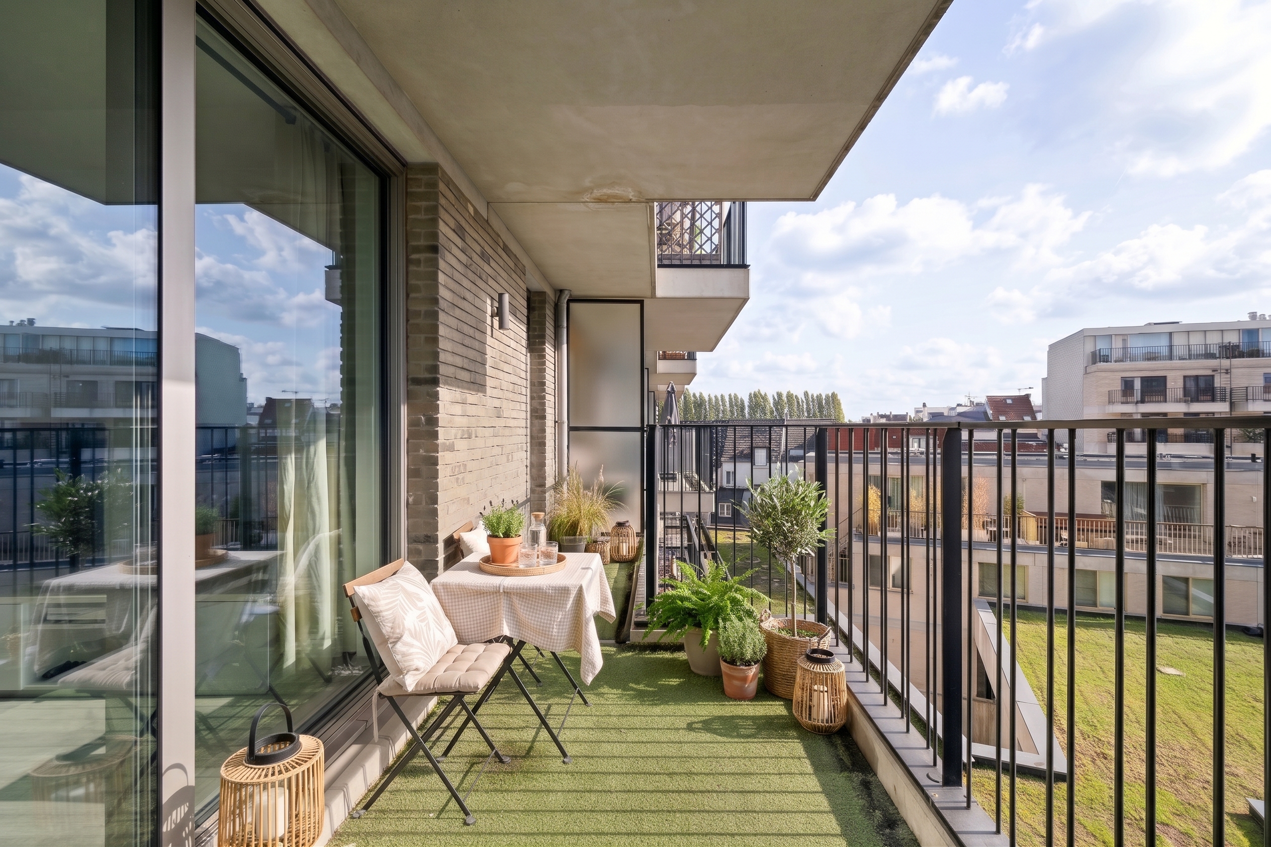 Apartment with terrace near Het Eilandje