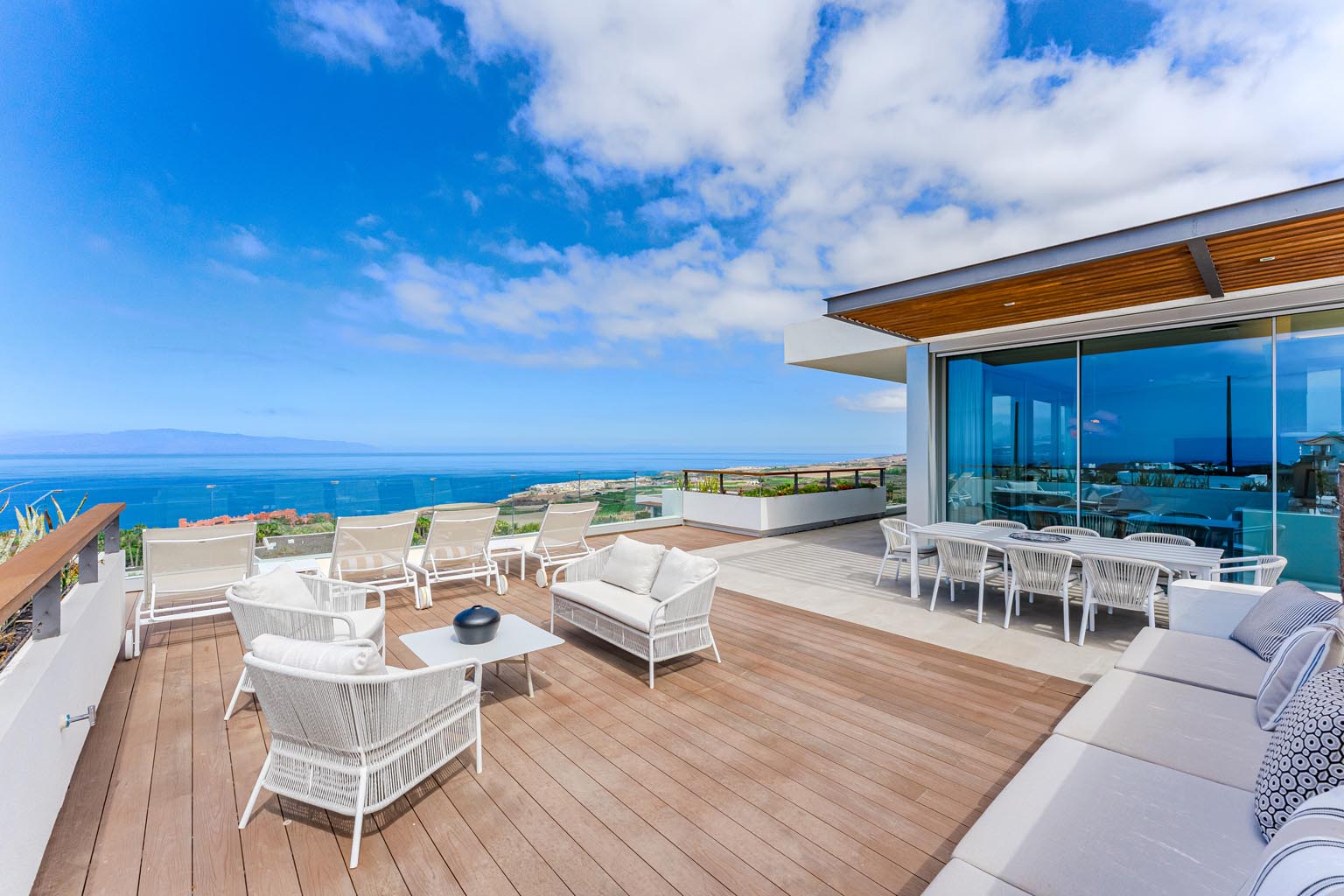 Estil de vida penthouse amb vista panoràmica al mar al resort de luxe Abama