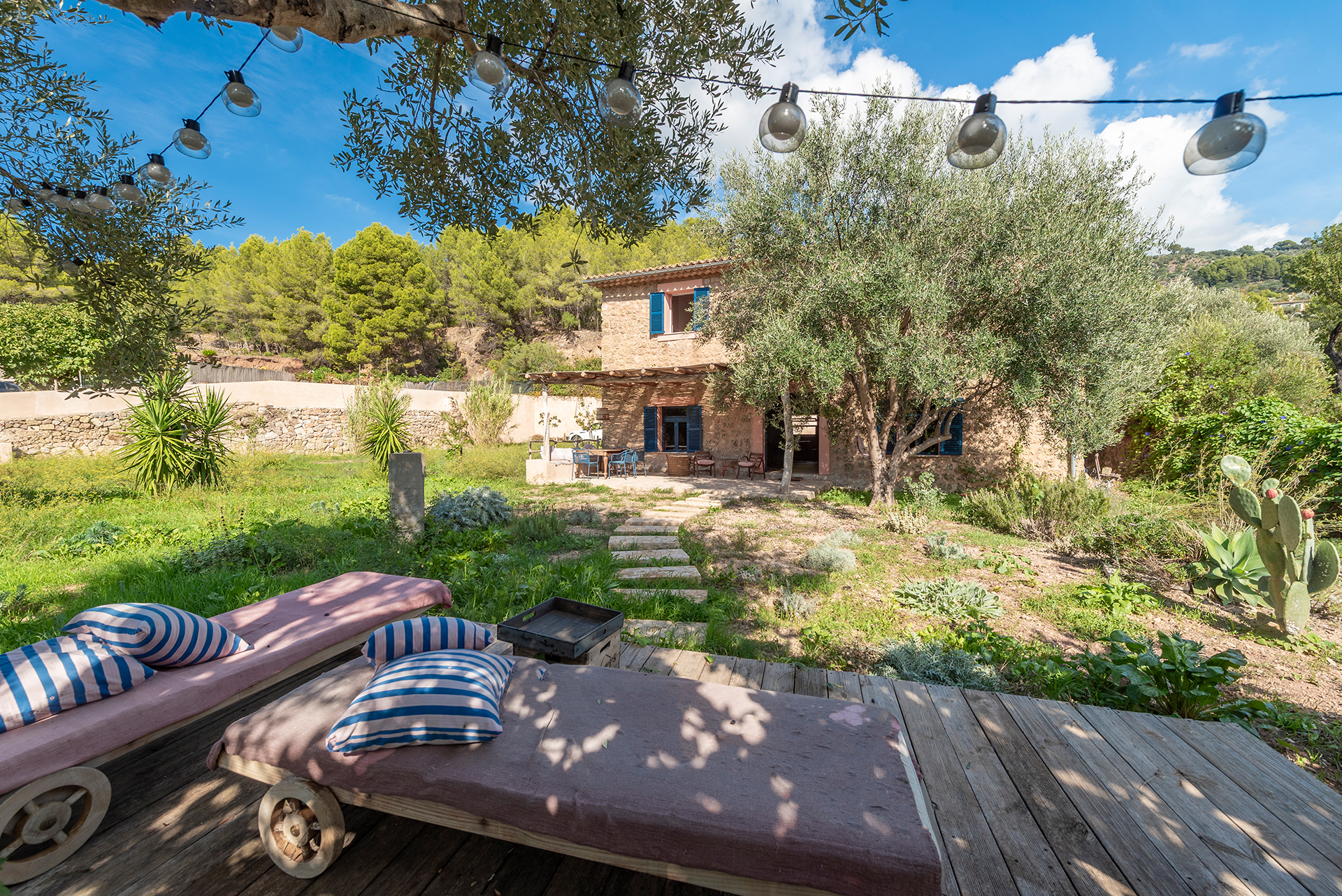 Encantadora casa rústica de campo con alma boho-chic en Sóller