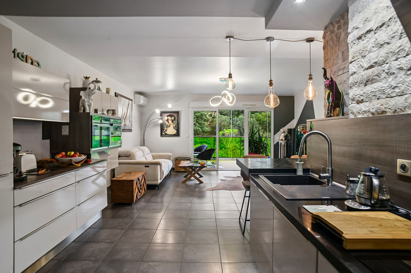 An apartment designed around light and space