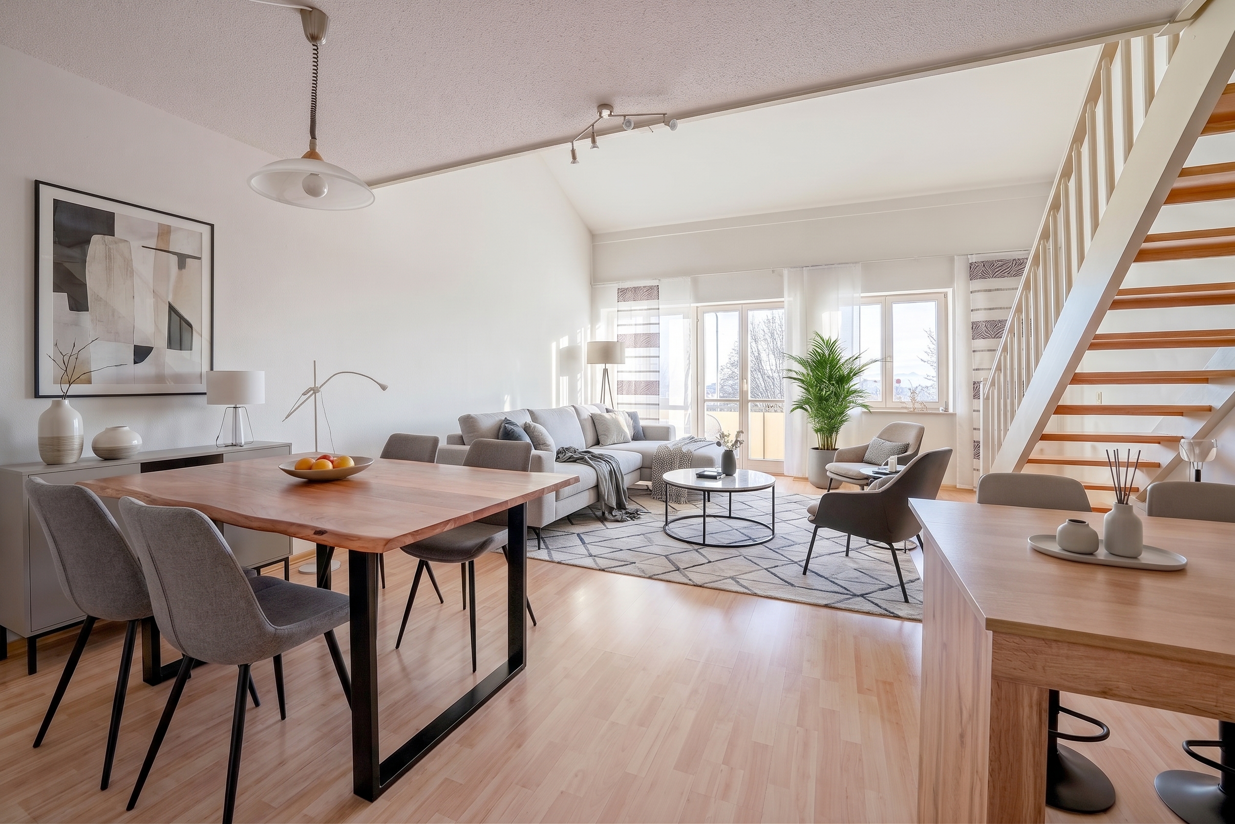 Idyllic living: Charming apartment with picturesque mountain views in a quiet location