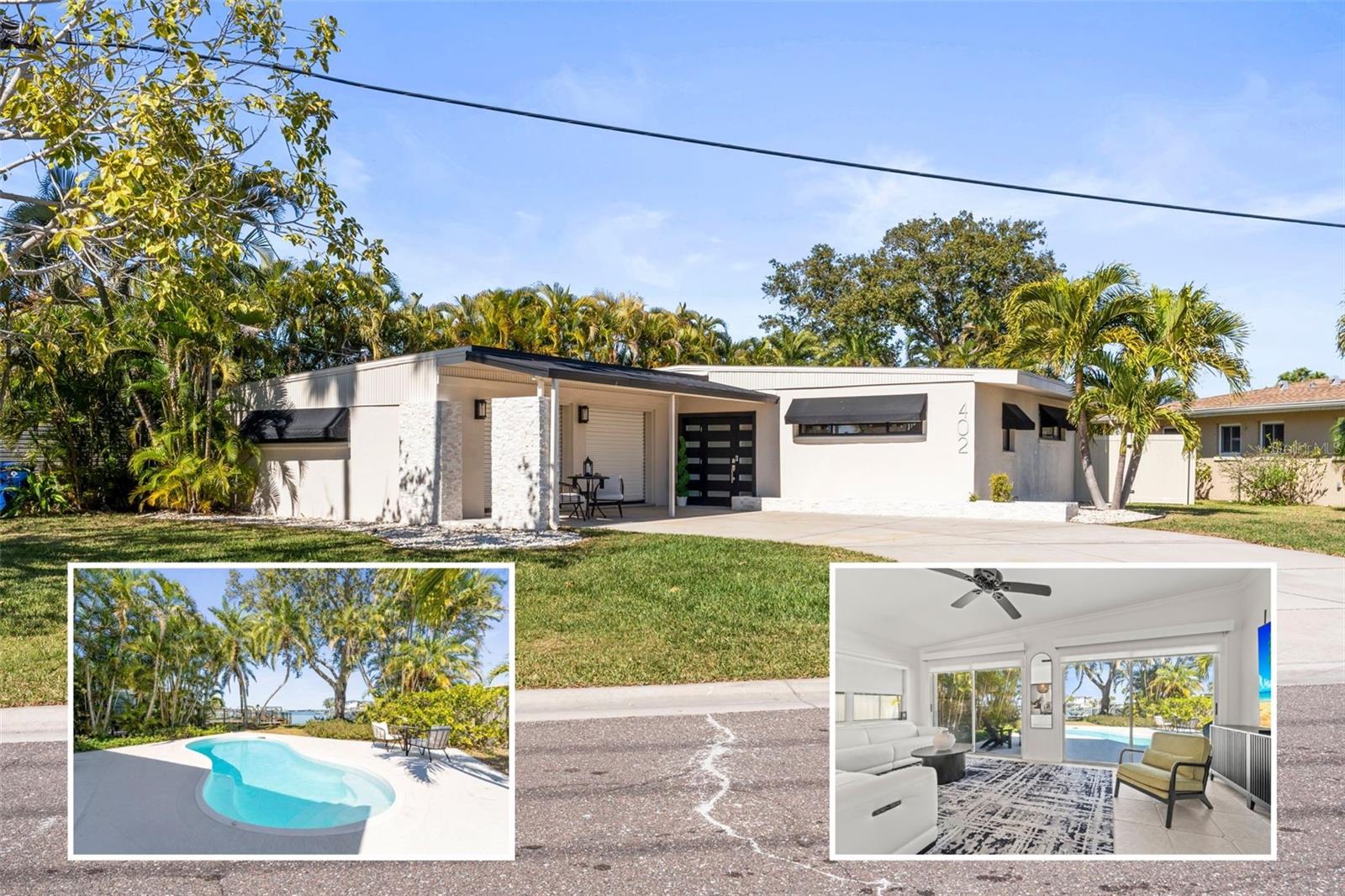 Mid-Century Sophistication Meets Coastal Serenity