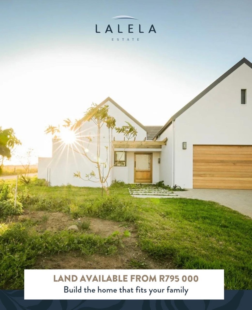 Land investment, build your dream home From R825k at Lalela Estate on North Coast
