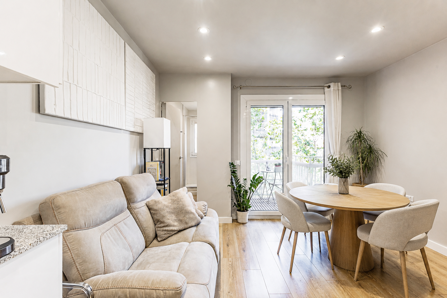 Spectacular apartment with views near the Sagrada Família