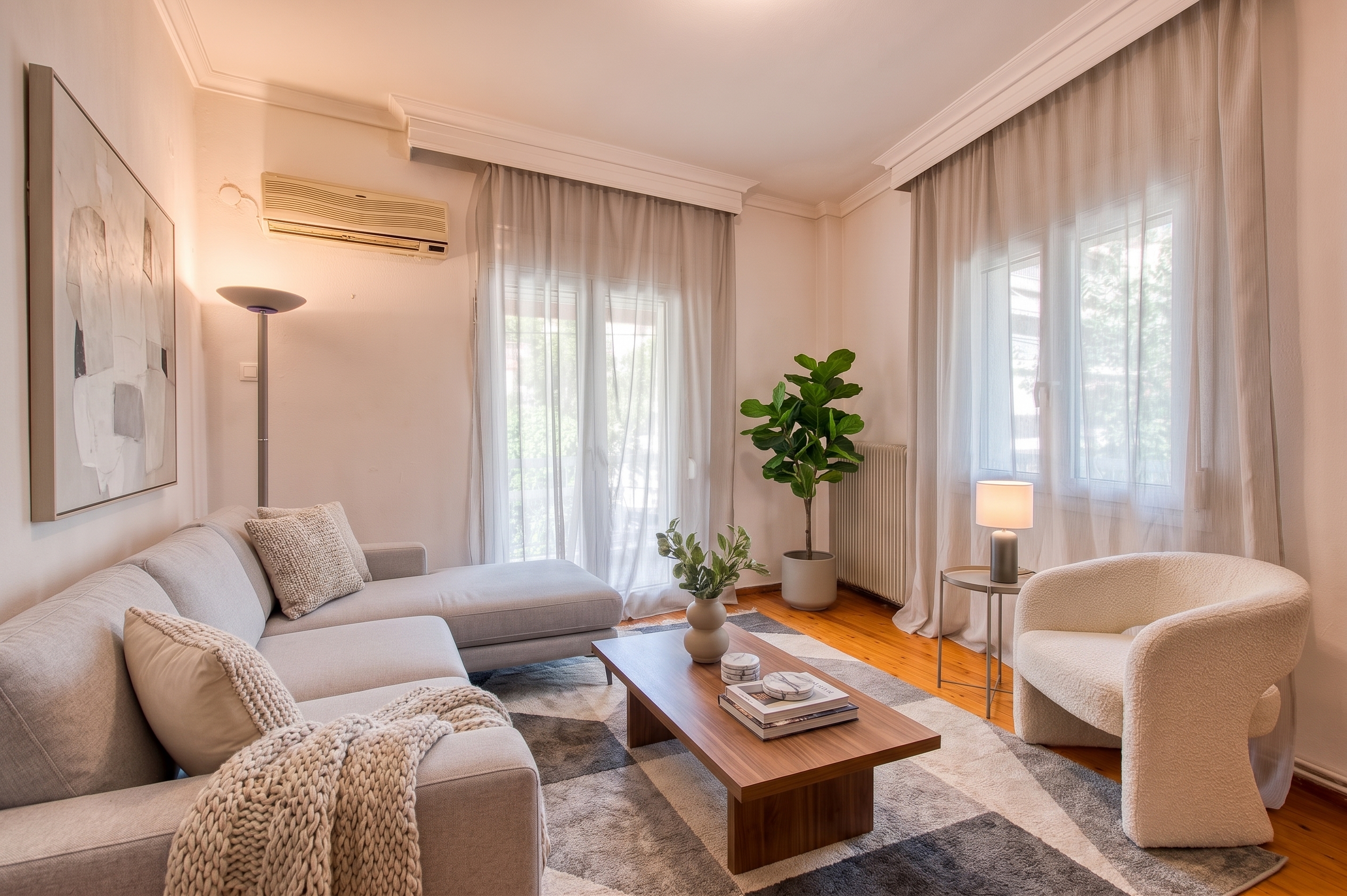 Bright corner apartment near the campus [KI-modifiziert]