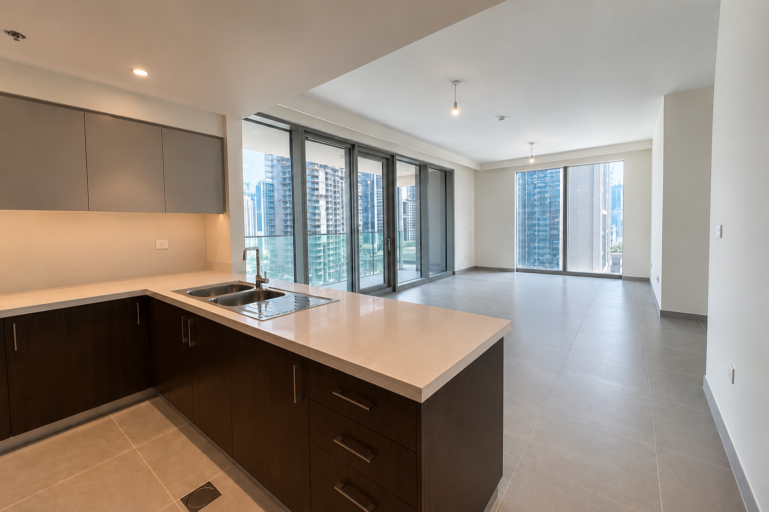 Modern & Bright | Boulevard View | Maids Room