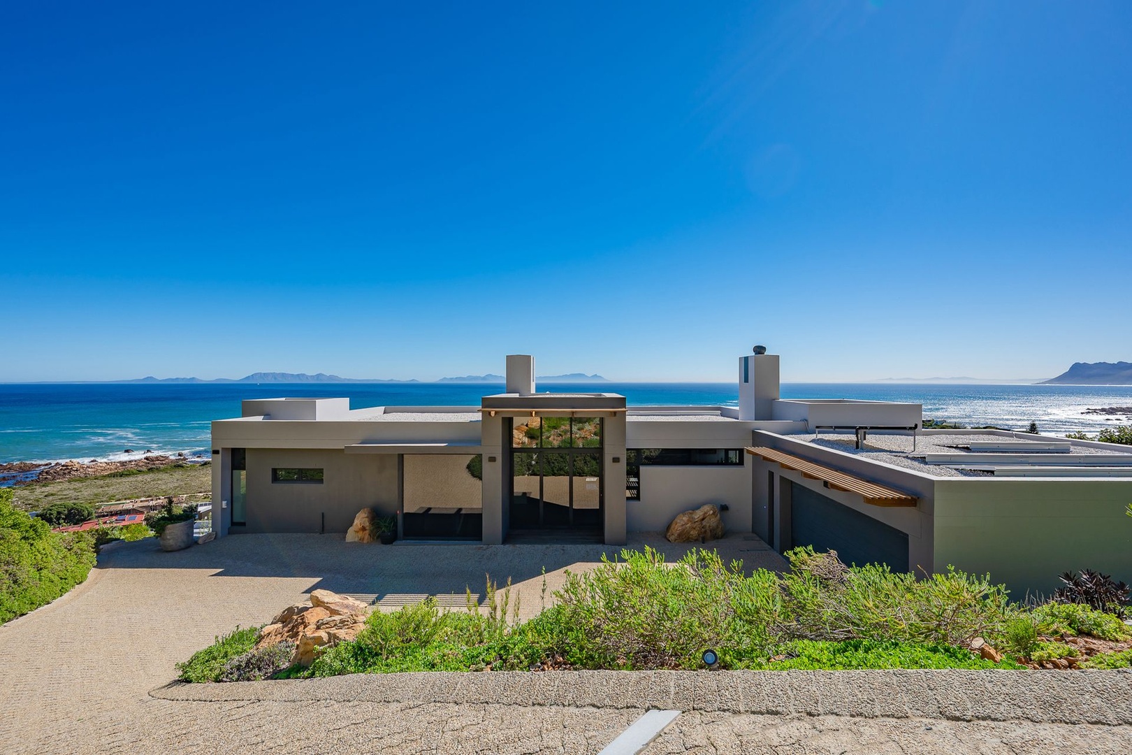 Coastal Contemporary with Unimpeded Ocean Views