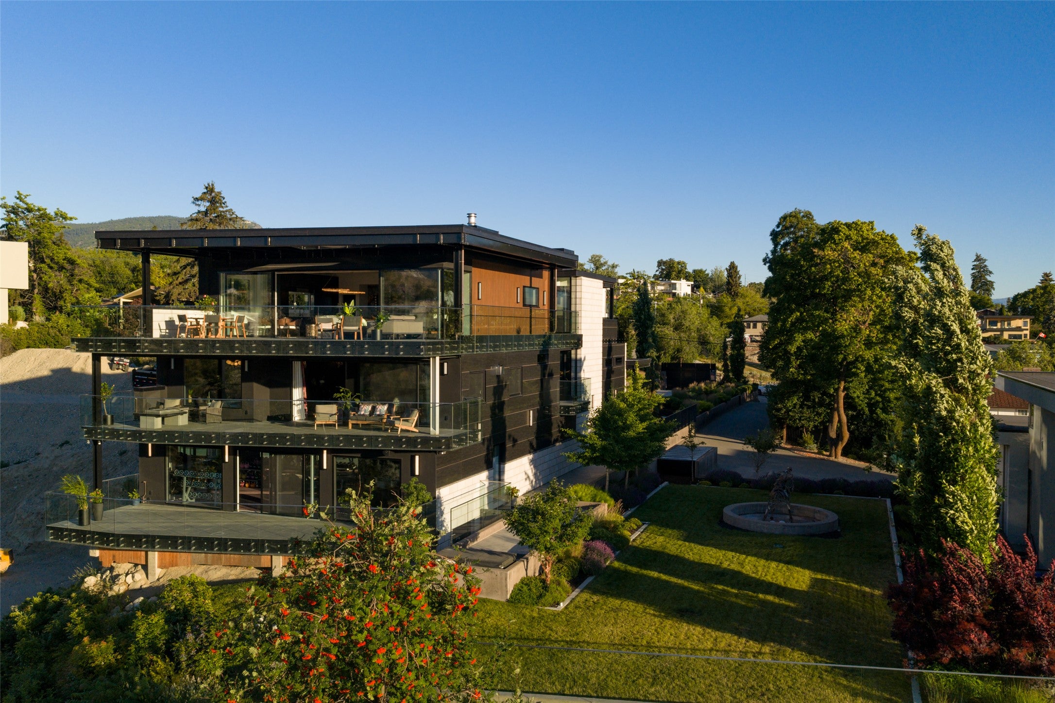Ultra-Custom Concrete Home Overlooking Okanagan Lake