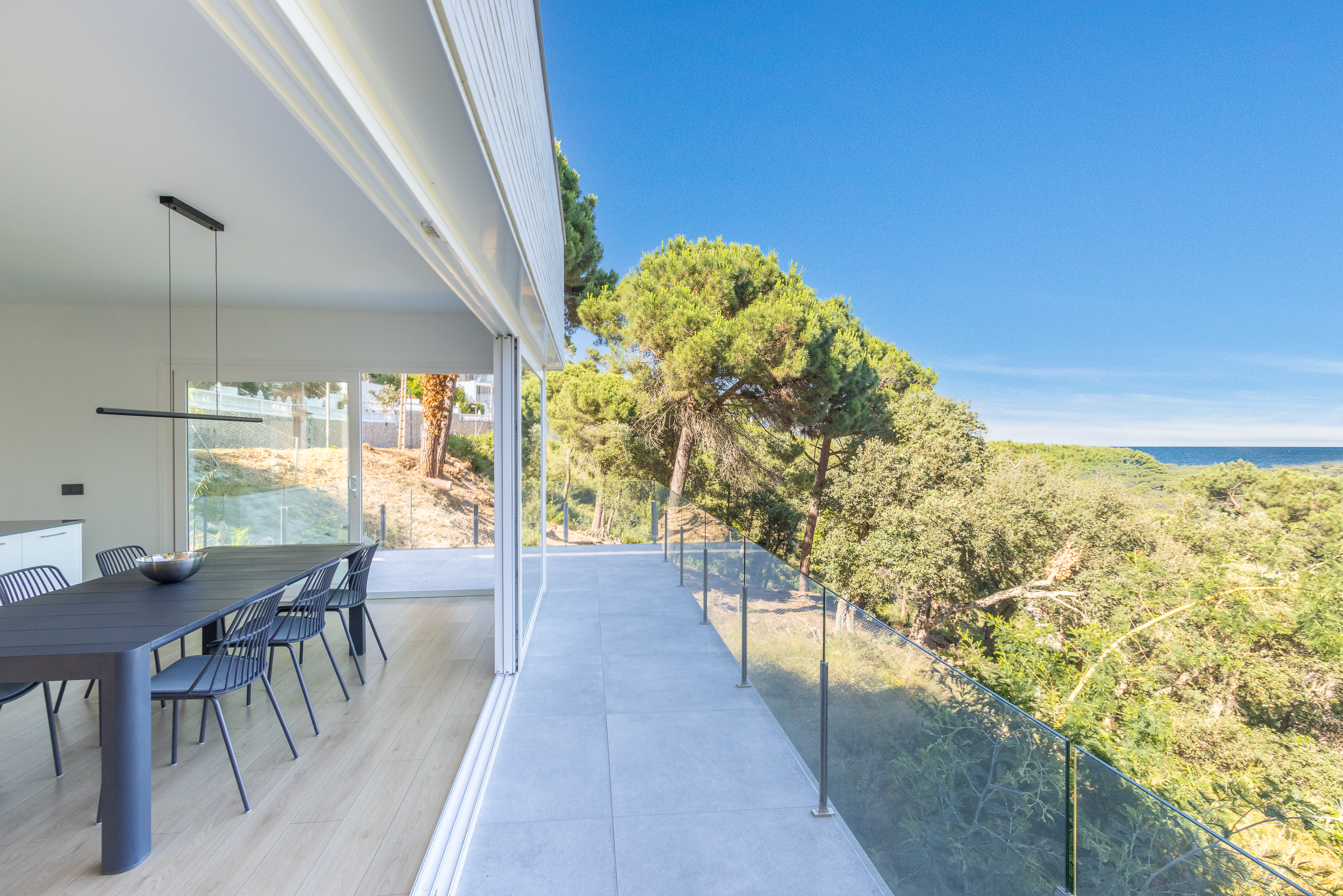 Modern house with sea views in Lloret