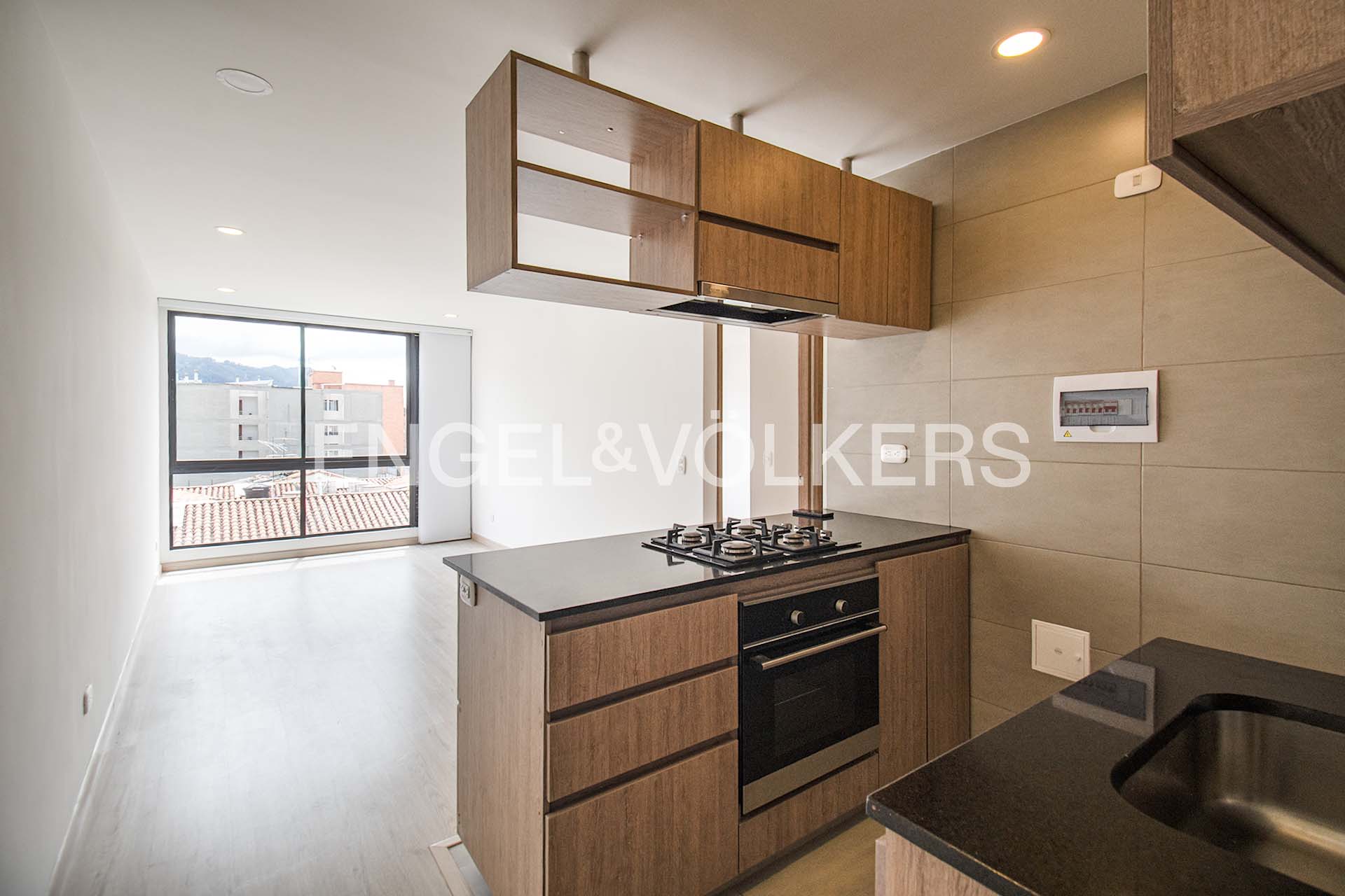 Moderno apartamento exterior para venta en Santa Bárbara